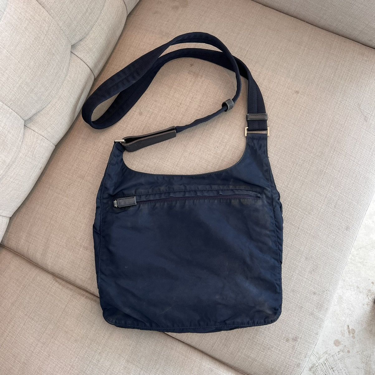 Prada Authentic Prada Nylon Crossbody Bag Size ONE SIZE - 2 Thumbnail