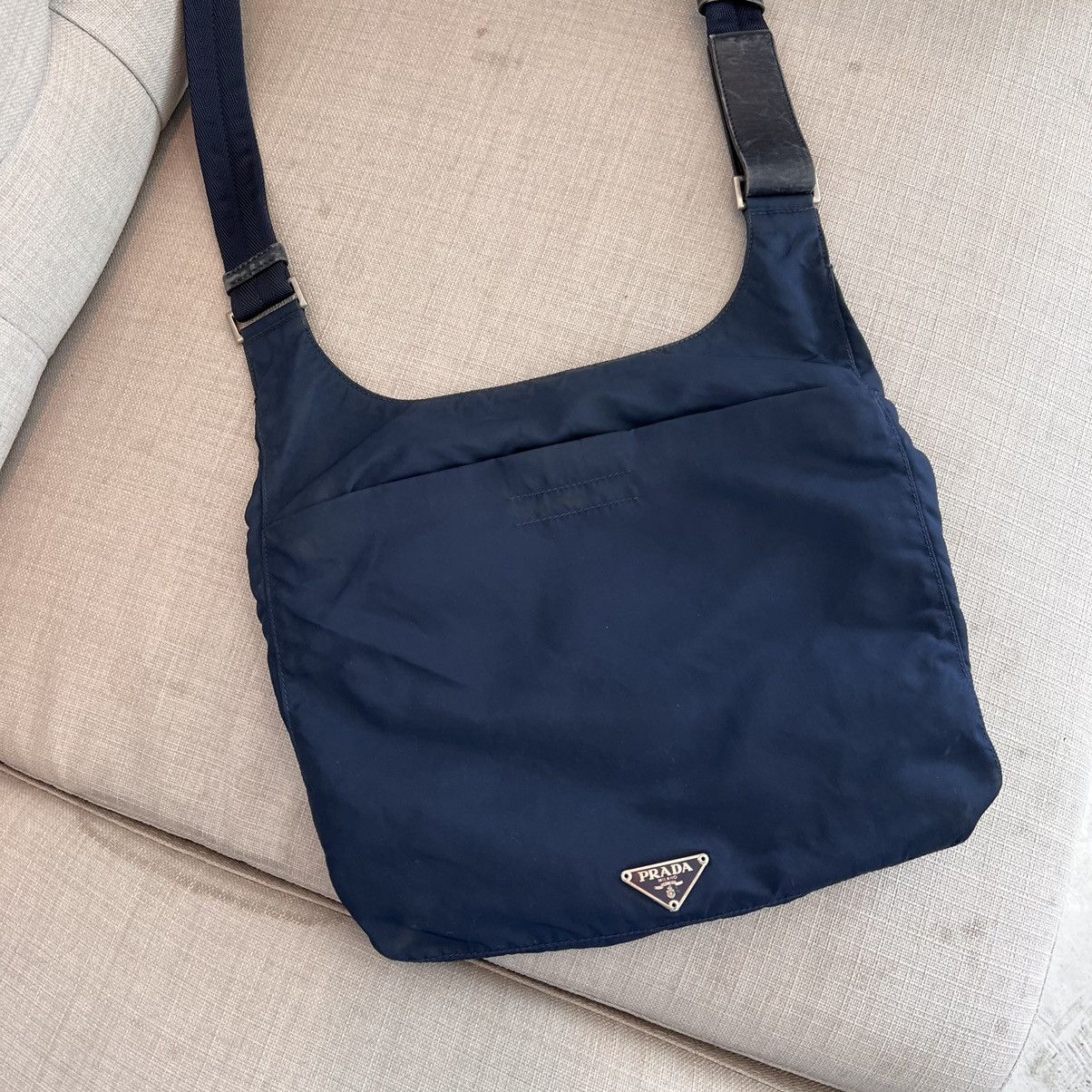Prada Authentic Prada Nylon Crossbody Bag Size ONE SIZE - 3 Thumbnail