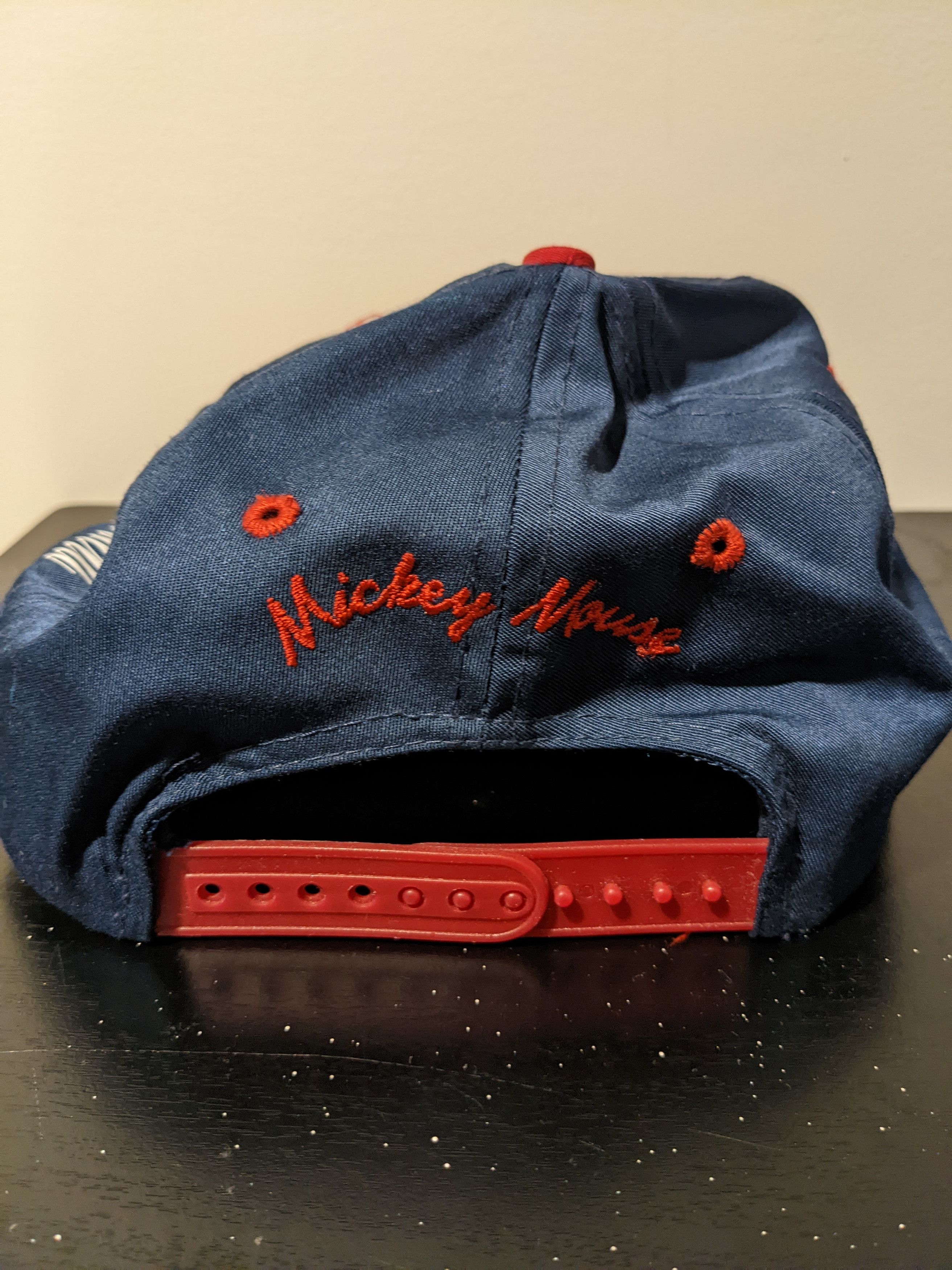 Disney Vintage Mickey Mouse M Embroidery Disney Snapback Hat Size ONE SIZE - 3 Thumbnail