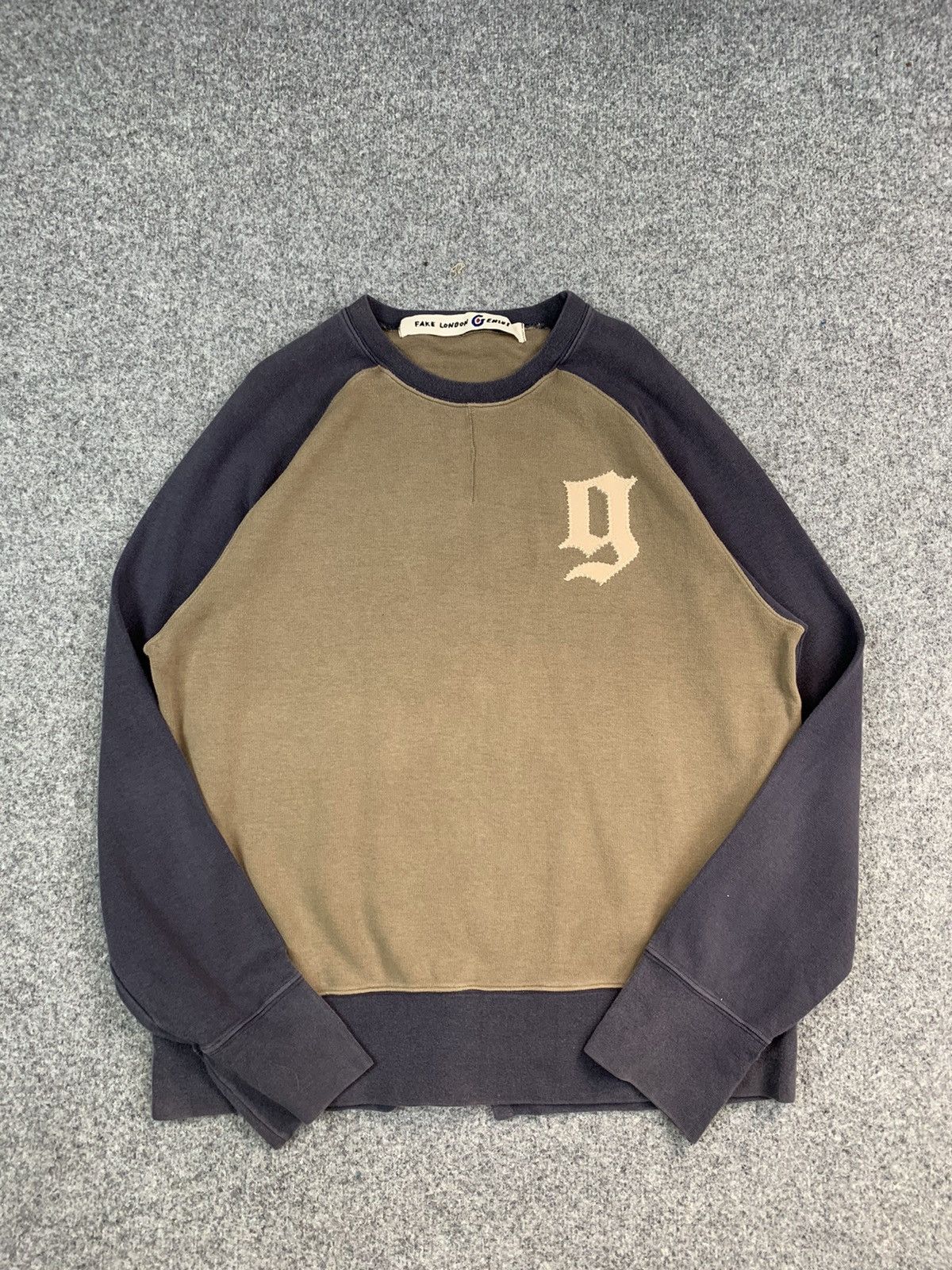Fake London Genius Vintage Fake London sweatshirt Size US L / EU 52-54 / 3 - 3 Thumbnail