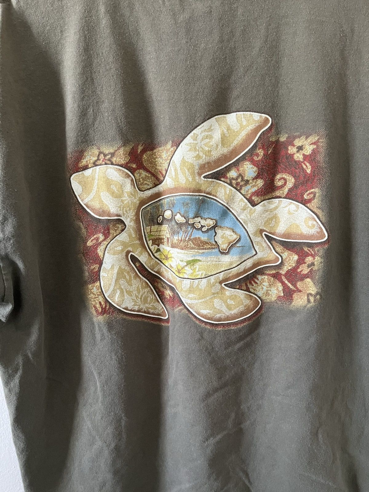 Vintage Vintage Turtle Shirt Size US XL / EU 56 / 4 - 5 Thumbnail
