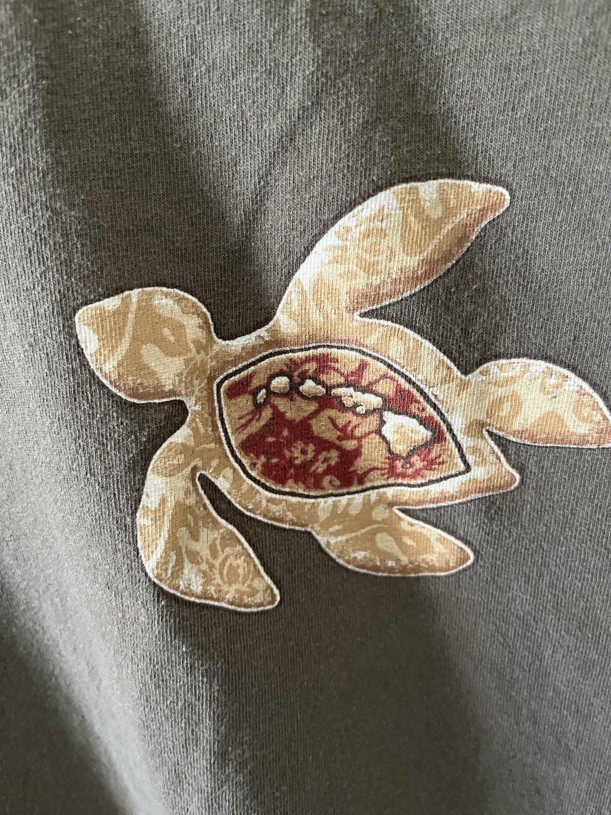 Vintage Vintage Turtle Shirt Size US XL / EU 56 / 4 - 3 Thumbnail