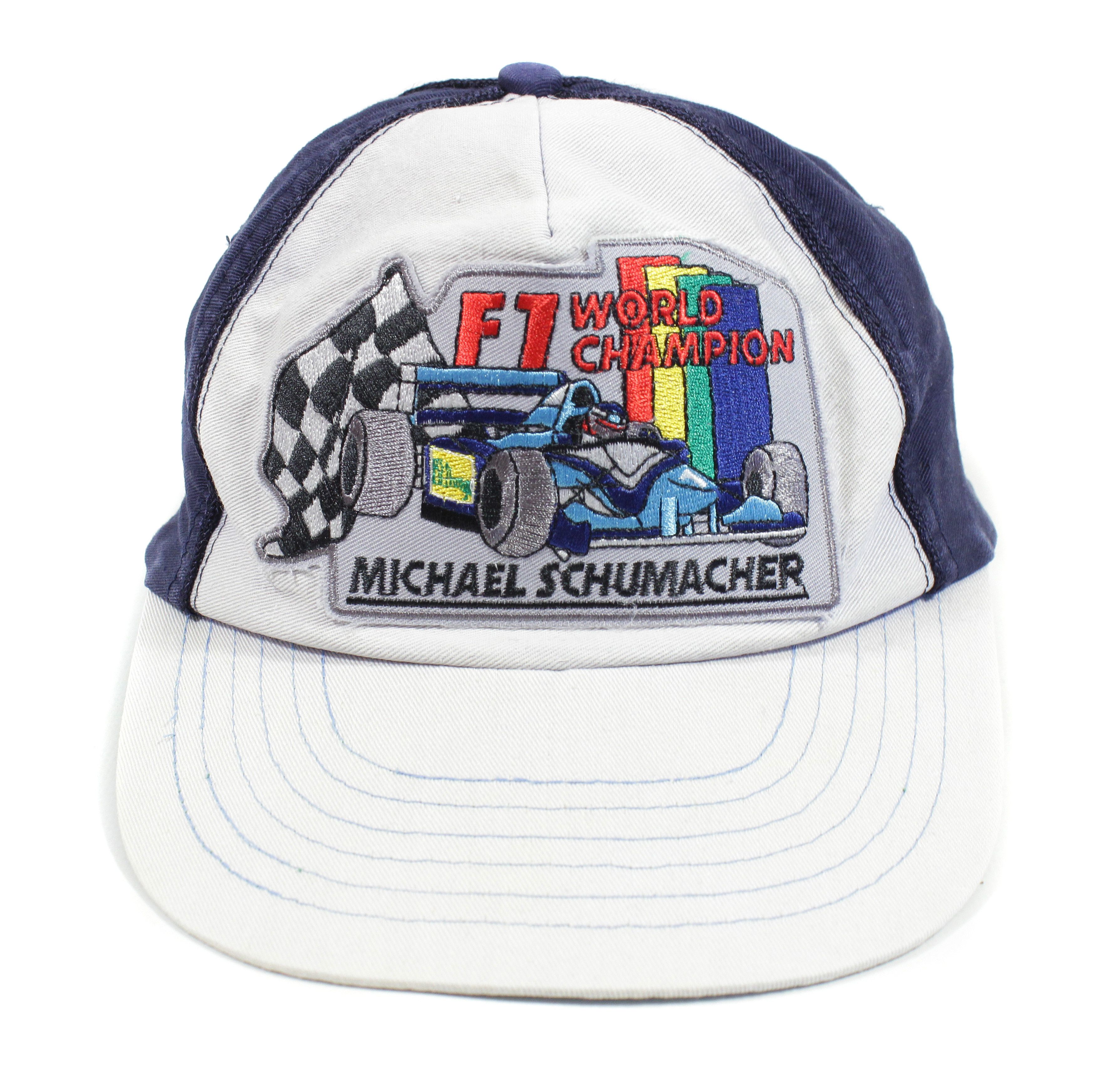 Formula 1 90S Michael Schumacher Logo Cap Size ONE SIZE - 2 Thumbnail