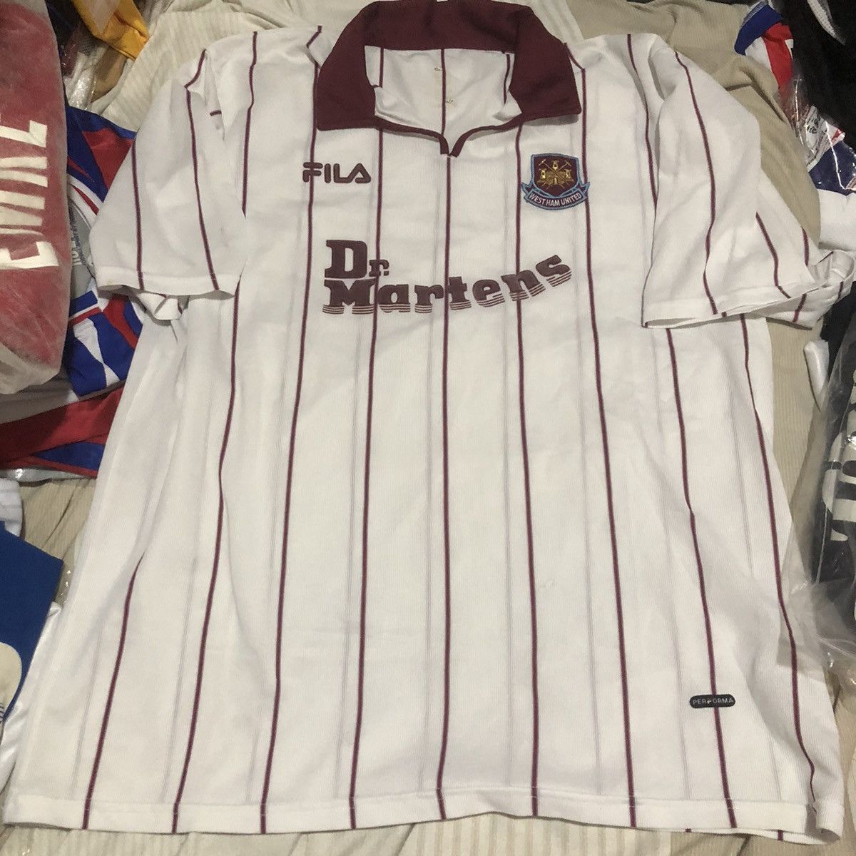 West Ham 02/03 away shirt