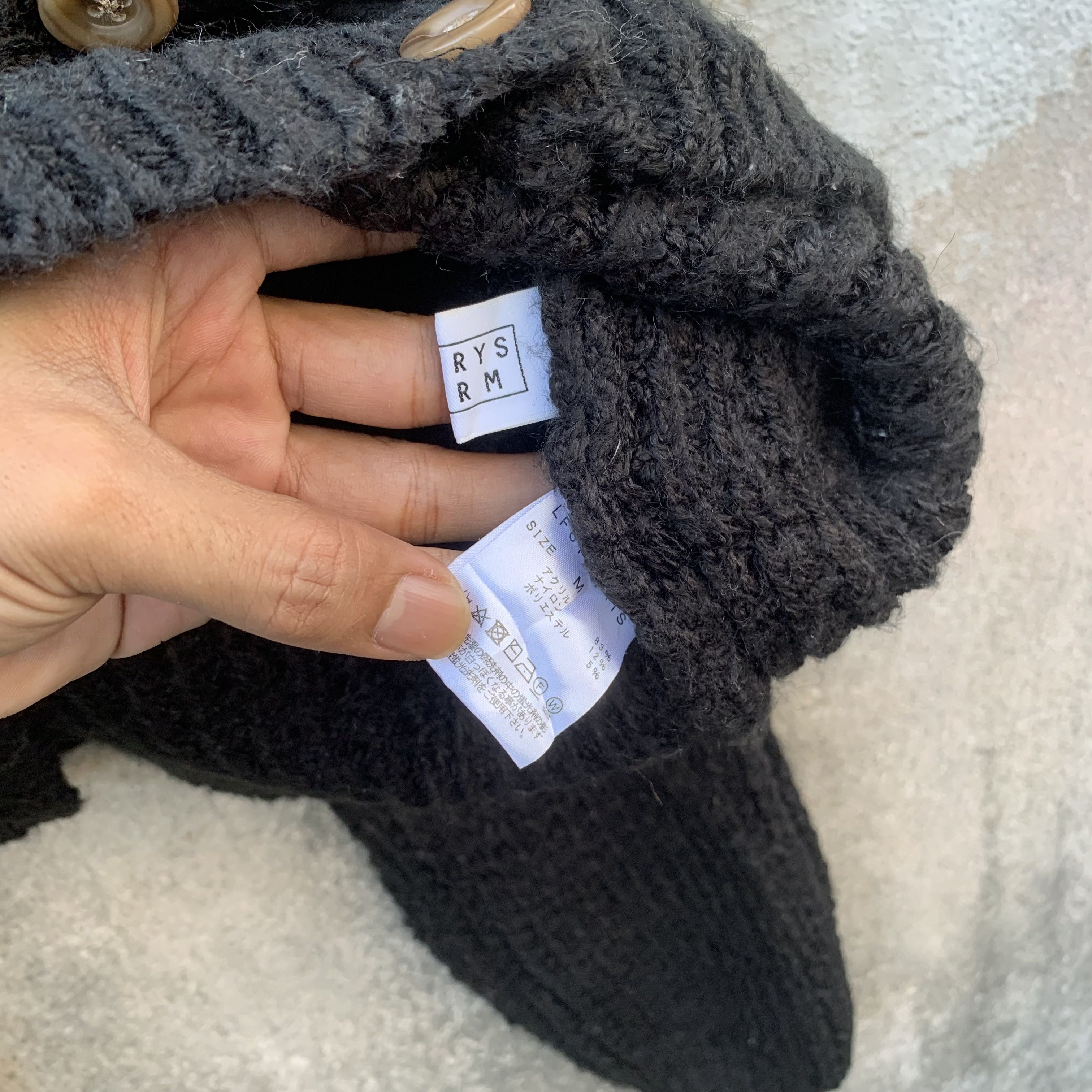 Japanese Brand Japanese Vintage Knit Baggy Cropped V Neck Cardigan Sweater Size M / US 6-8 / IT 42-44 - 5 Thumbnail