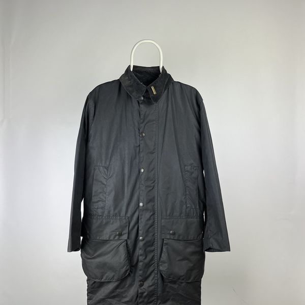 Barbour Barbour waxed jacket border vintage size c36/91cm | Grailed