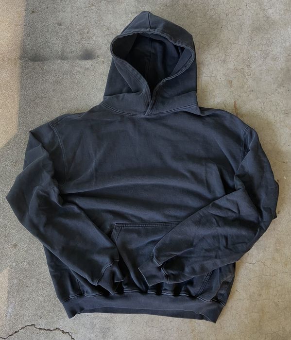 Vintage Rue porter blank hoodie faded blank | Grailed