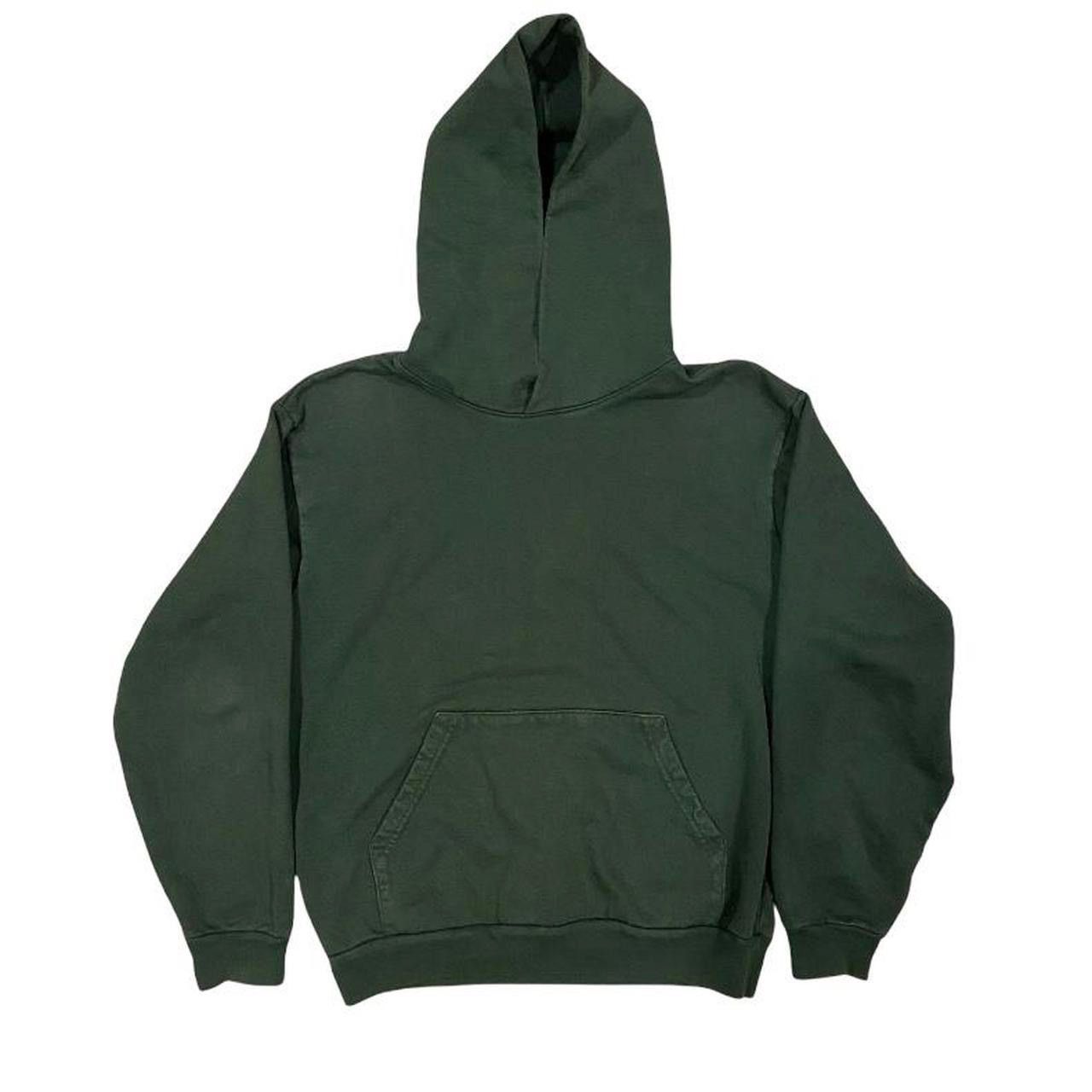 Dark green vintage hoodie deals