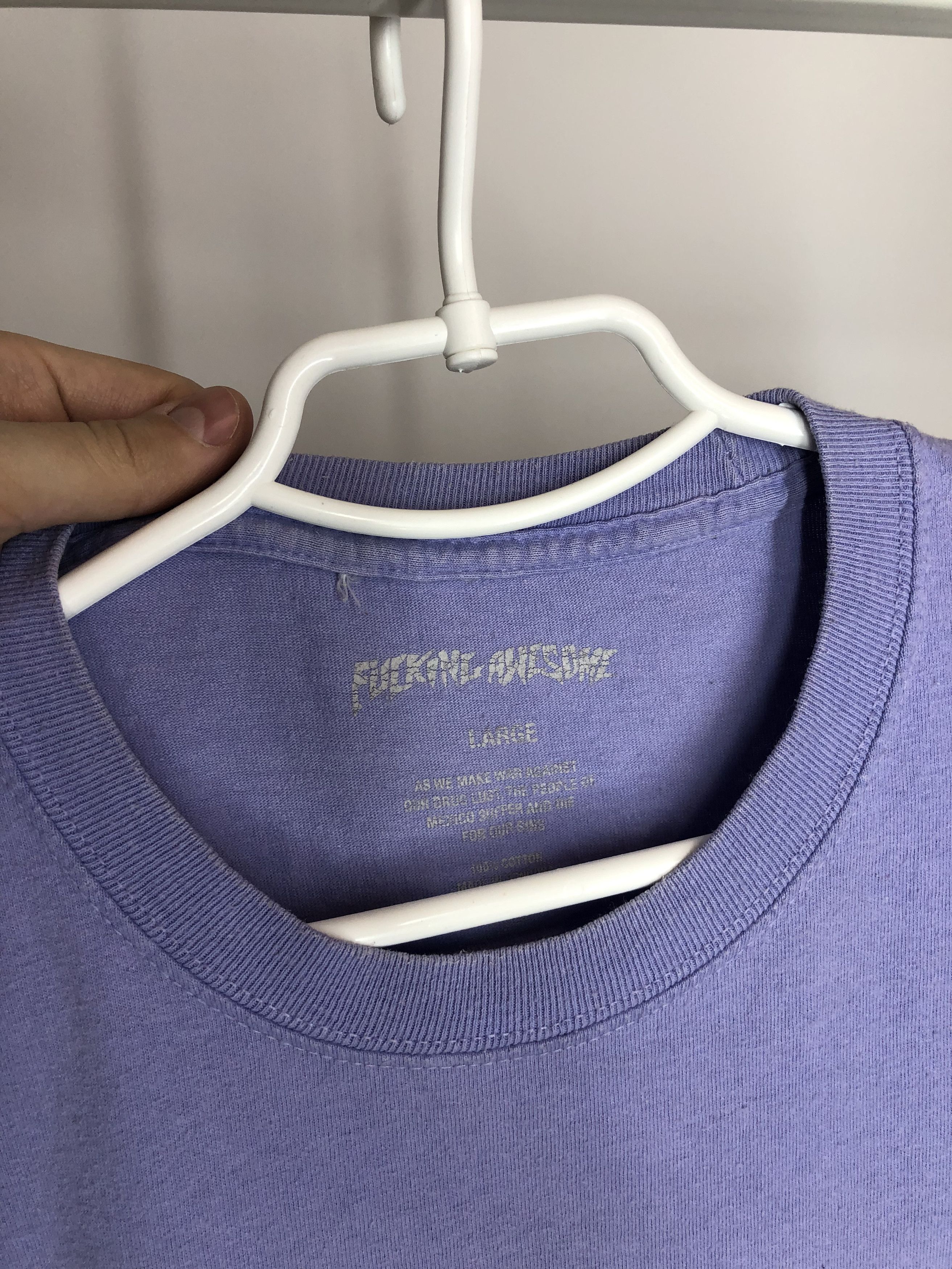 Fucking Awesome Thrasher x Fucking Awesome TRASH T-Shirt Size US L / EU 52-54 / 3 - 6 Thumbnail