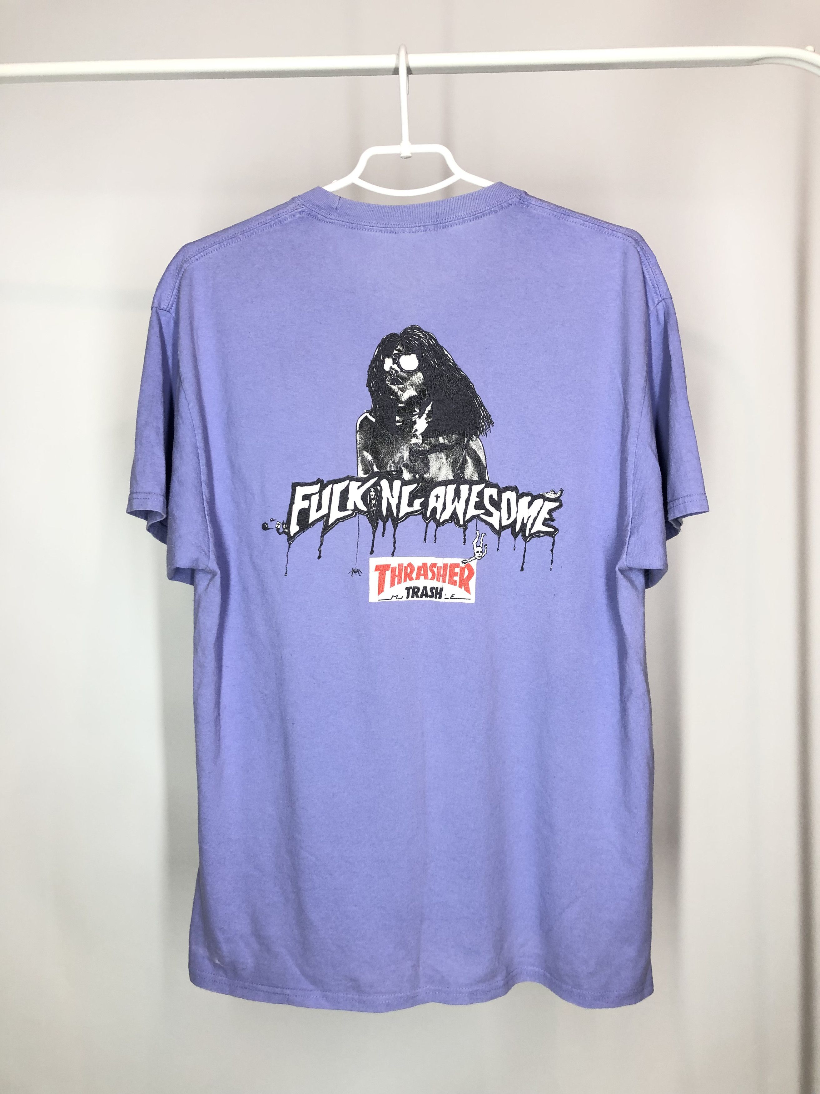 Fucking Awesome Thrasher x Fucking Awesome TRASH T-Shirt Size US L / EU 52-54 / 3 - 3 Thumbnail