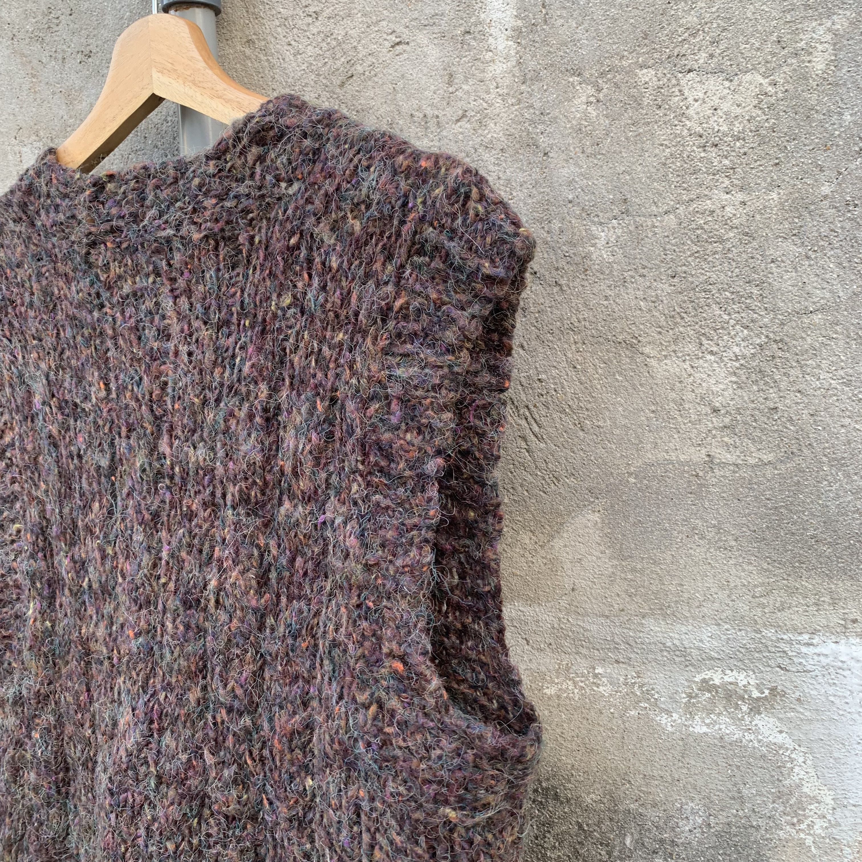 Aran Isles Knitwear Japanese Vintage MOHAIR Very Rare Sleeveless Size US M / EU 48-50 / 2 - 8 Thumbnail
