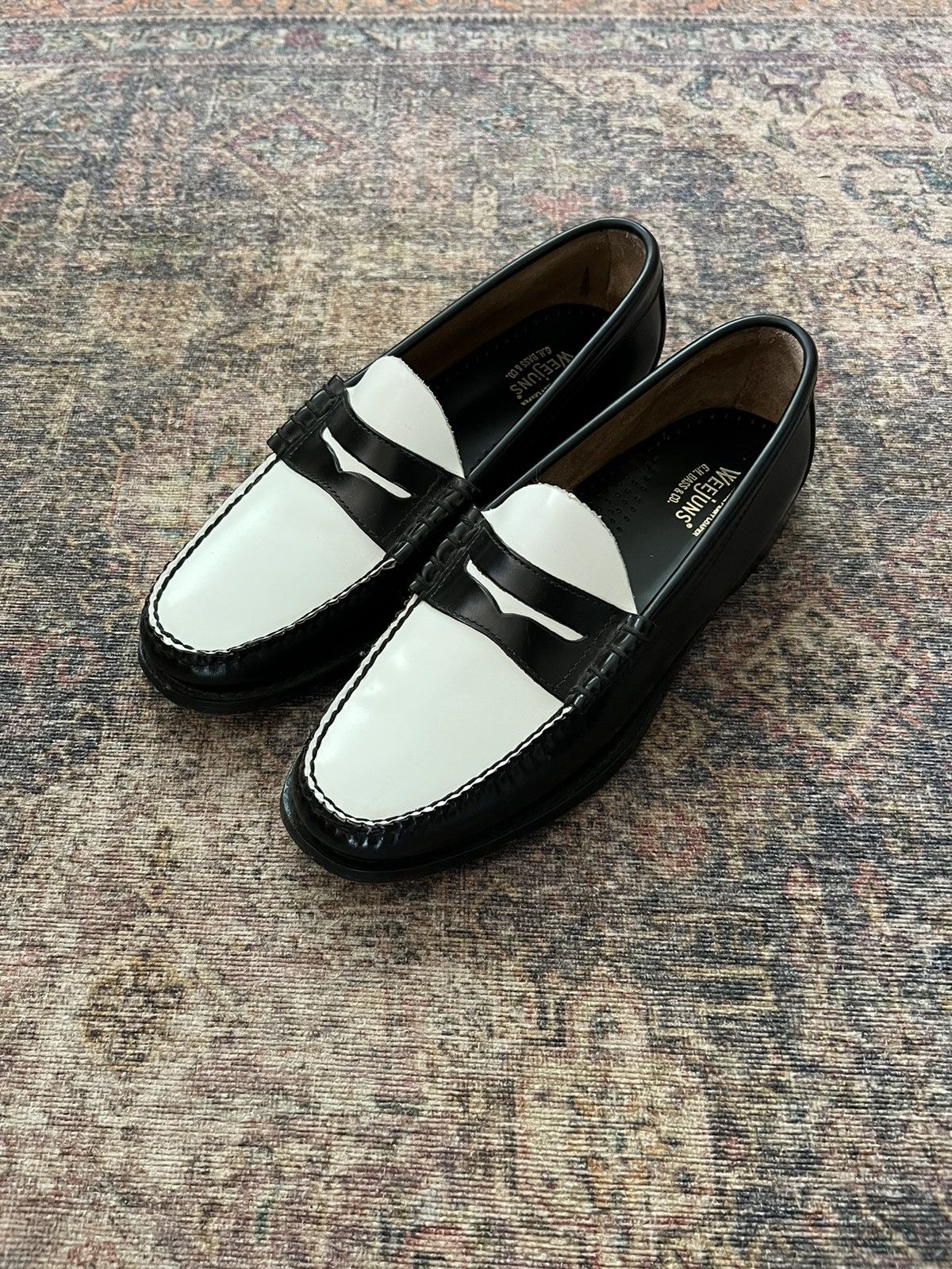 G.H. Bass Co. G.H. Bass Co. Weejuns Larson Colorblock Penny Loafer Grailed