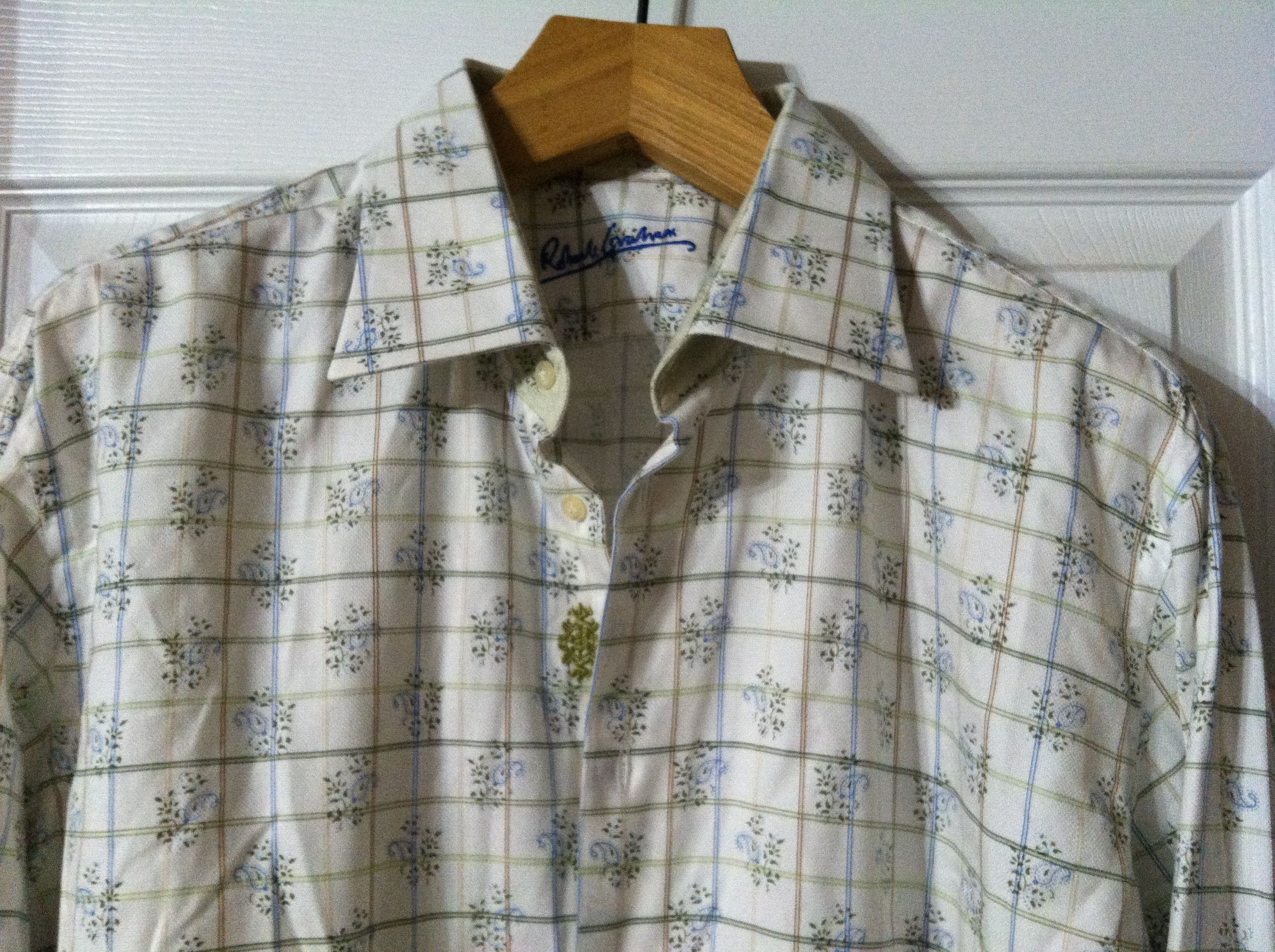 Robert Graham ROBERT GRAHAM MEN'S CASUAL SHIRT XL Size US XL / EU 56 / 4 - 5 Thumbnail