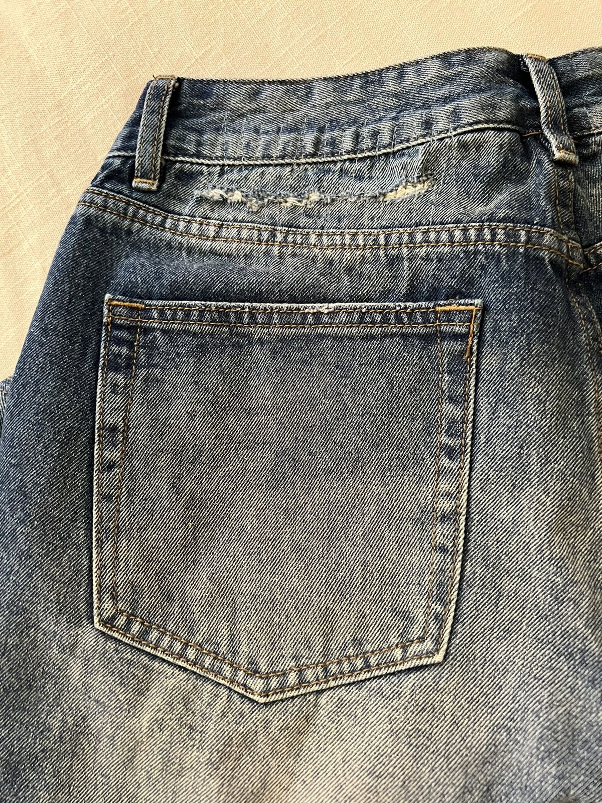 Handmade Handmade Rust Dark Spur Flared Denim Size US 30 / EU 46 - 4 Thumbnail
