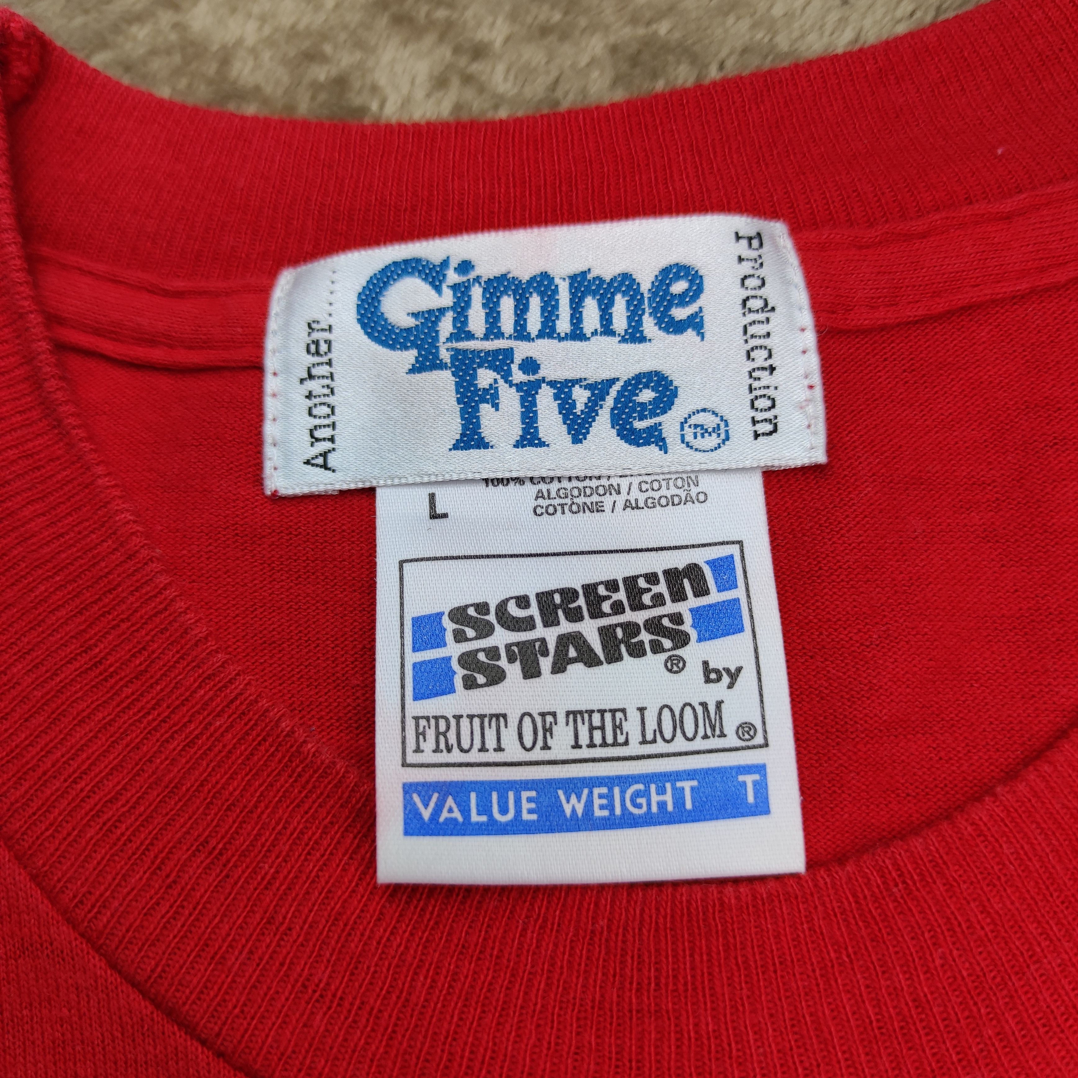 Vintage Vintage gimme five FREEDOM RIDER single stitch Size US L / EU 52-54 / 3 - 6 Thumbnail