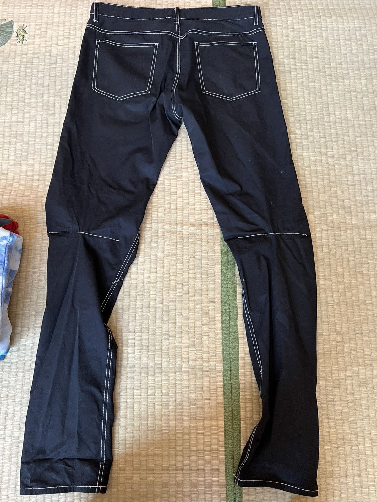 Comme des Garcons CDG Darted Knee Biker Pants Size US 32 / EU 48 - 2 Thumbnail
