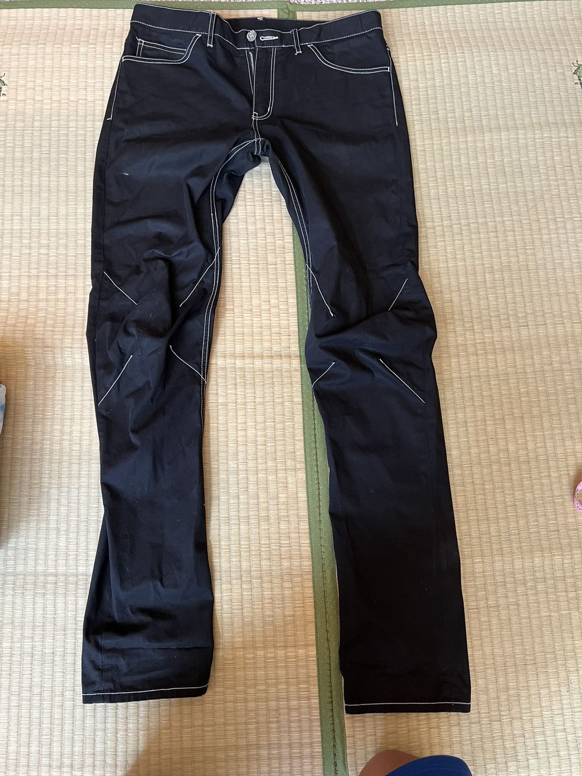Comme des Garcons CDG Darted Knee Biker Pants Size US 32 / EU 48 - 1 Thumbnail