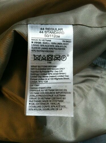 Banana Republic BANANA REPUBLIC MEN'S SPORT COAT BLAZER JACKET 44R Size 44R - 6 Thumbnail