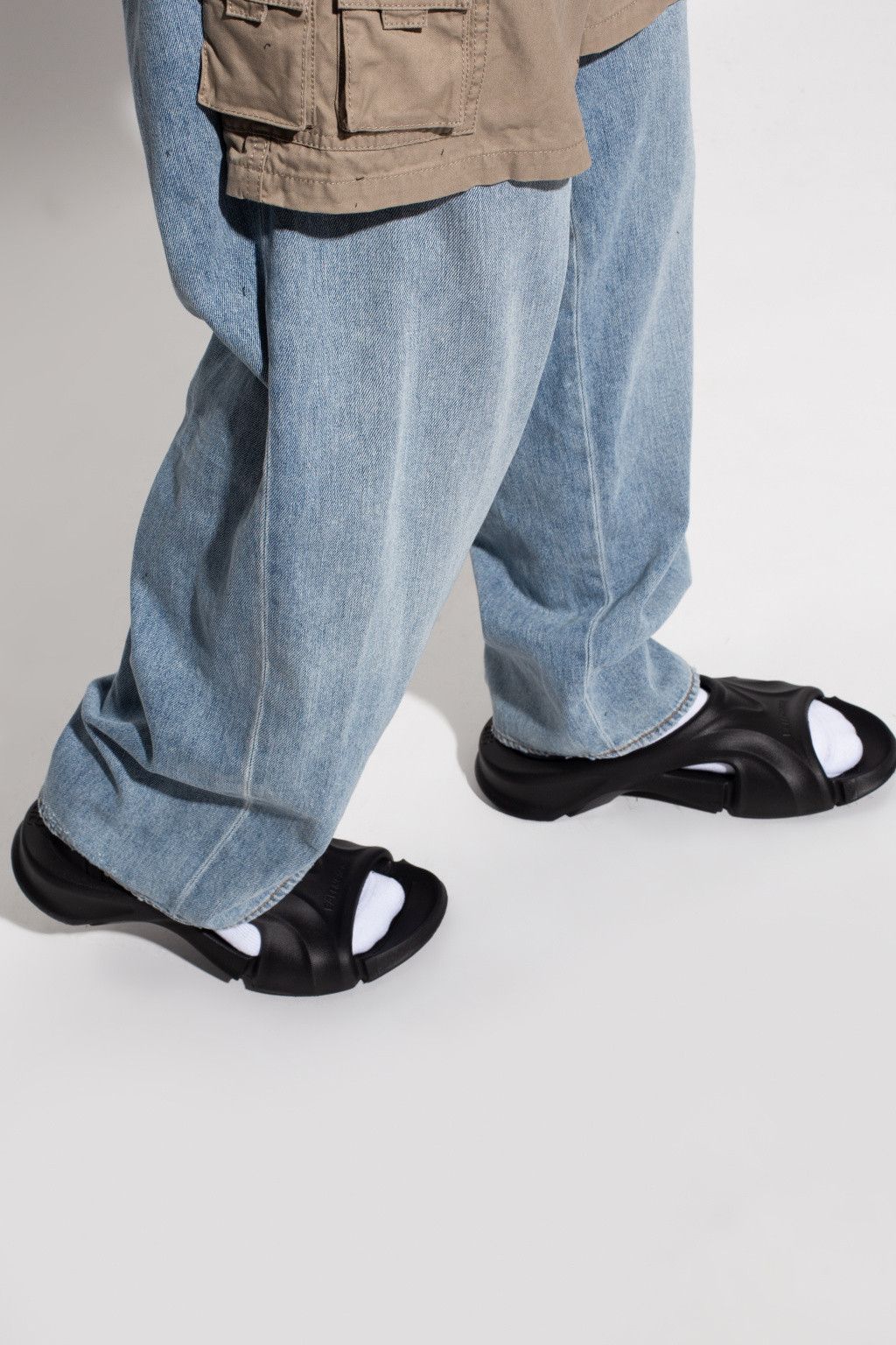 Balenciaga Mold rubber slide Size US 9 / EU 42 - 5 Thumbnail