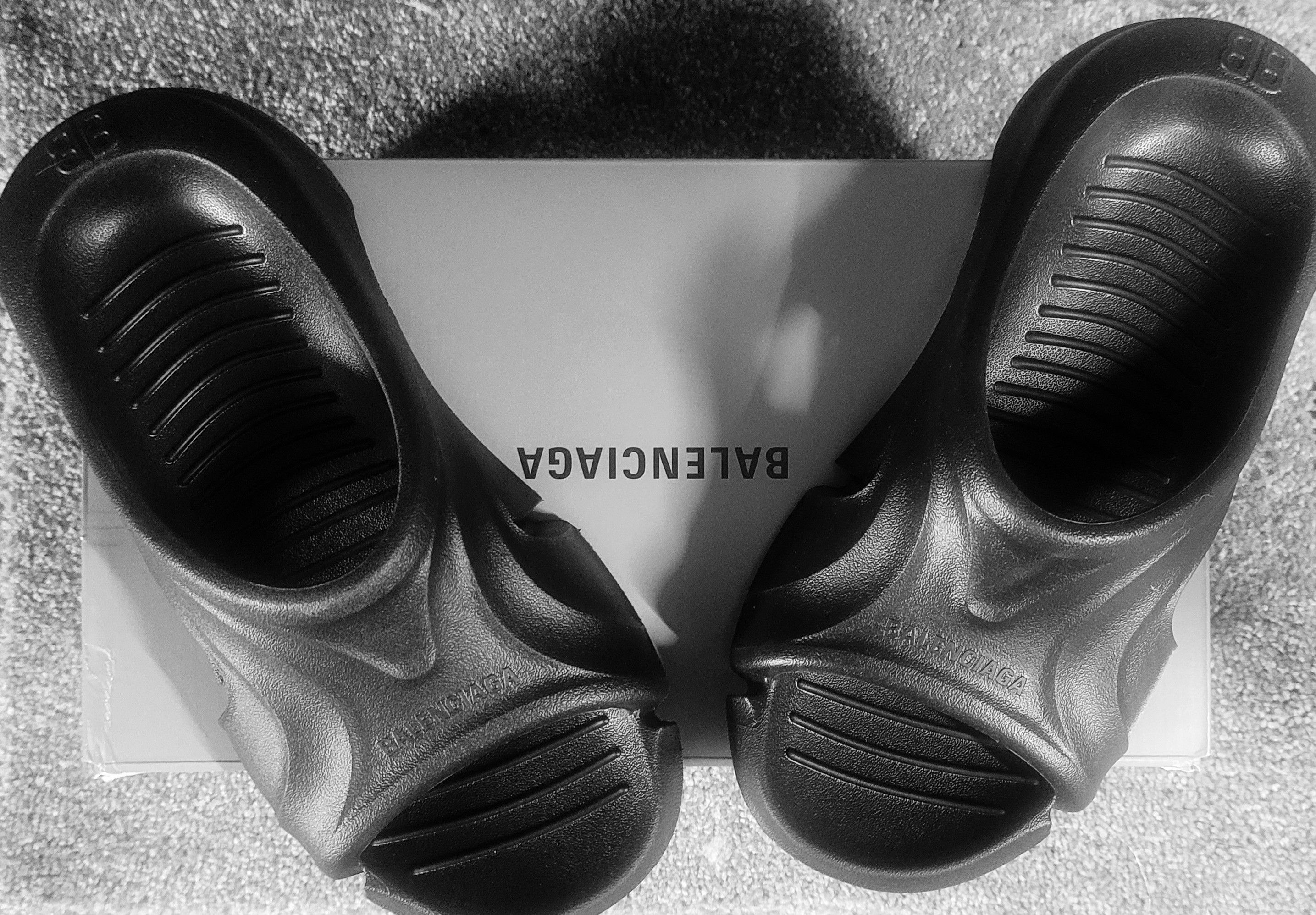 Balenciaga Mold rubber slide Size US 9 / EU 42 - 3 Thumbnail