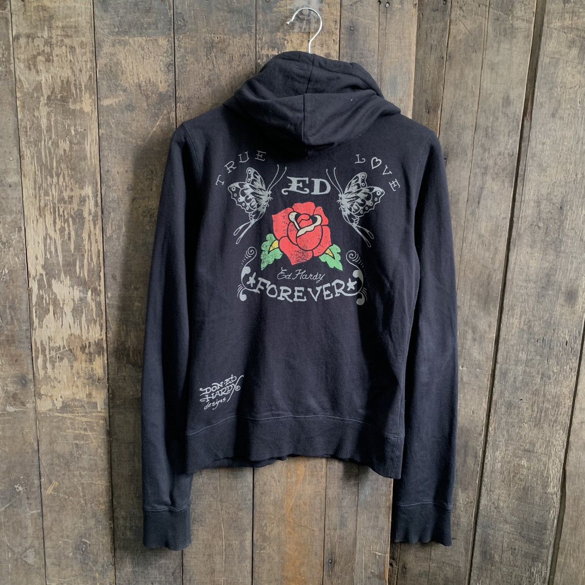 Ed Hardy Ed hardy True Love Hoodie Size US XS / EU 42 / 0 - 11 Thumbnail