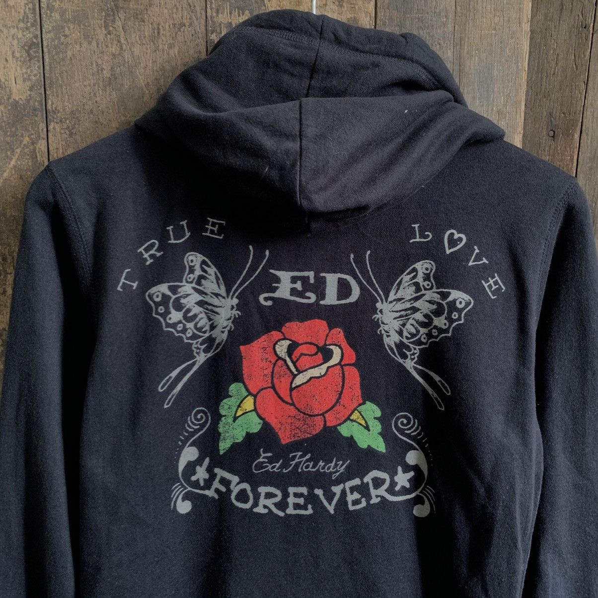 Ed Hardy Ed hardy True Love Hoodie Size US XS / EU 42 / 0 - 8 Thumbnail