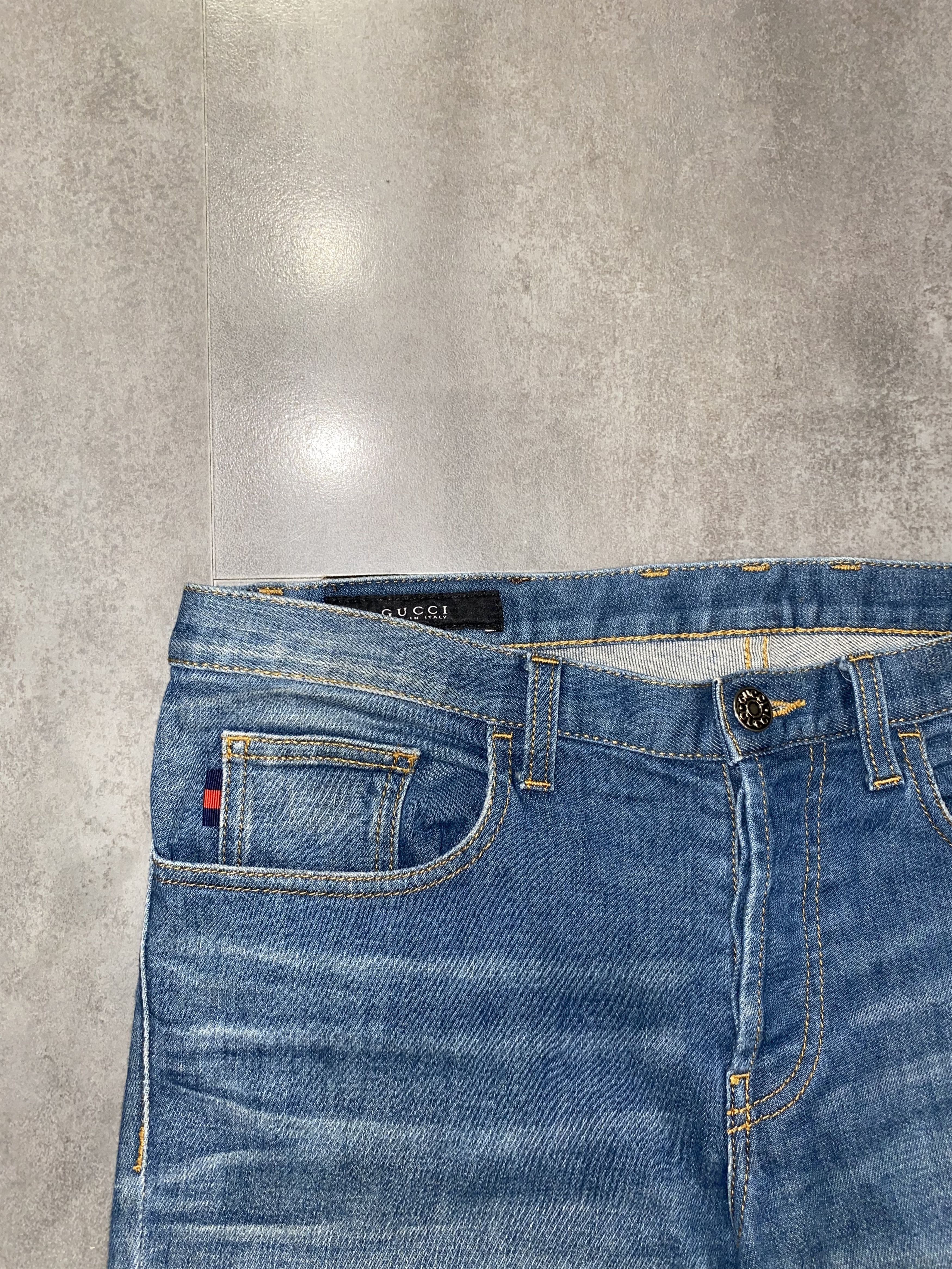 Gucci Gucci Light Indigo Denim Pants Size US 30 / EU 46 - 10 Thumbnail