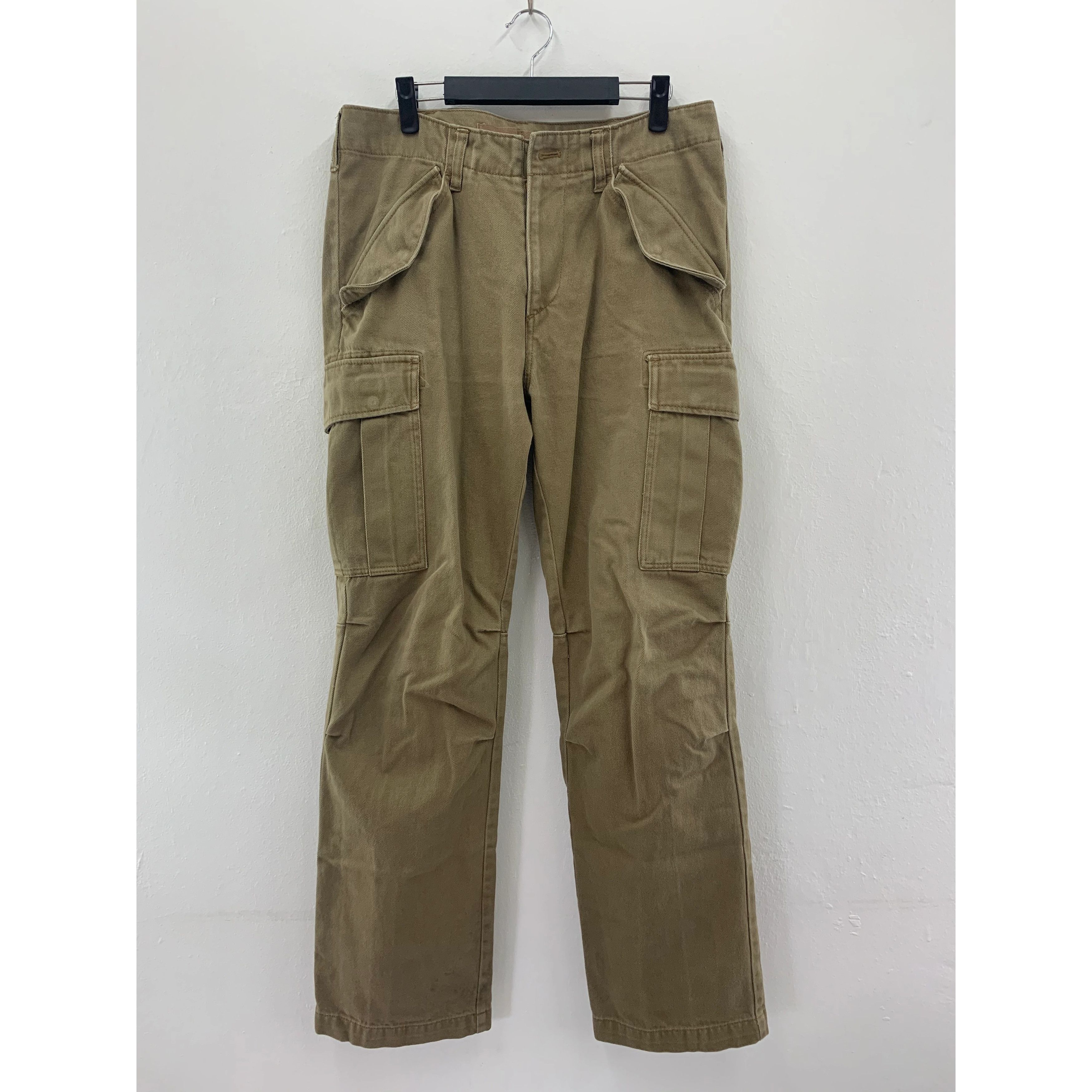 Japanese Brand × Vintage Vintage Cargo Pants | Tactical Pants Flap Pocket size 31 Size US 31 - 1 Thumbnail