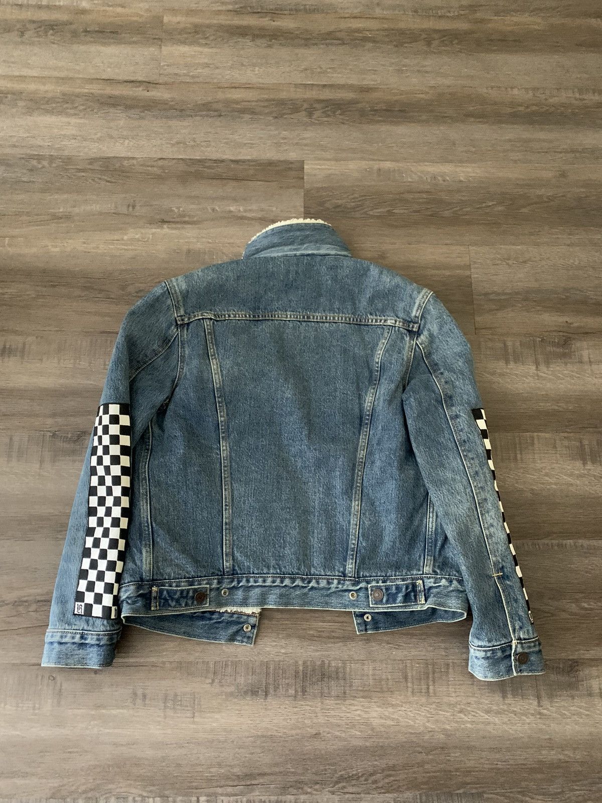 Rhude Rhude x Levi’s Denim Trucker Jacket Size US S / EU 44-46 / 1 - 2 Thumbnail