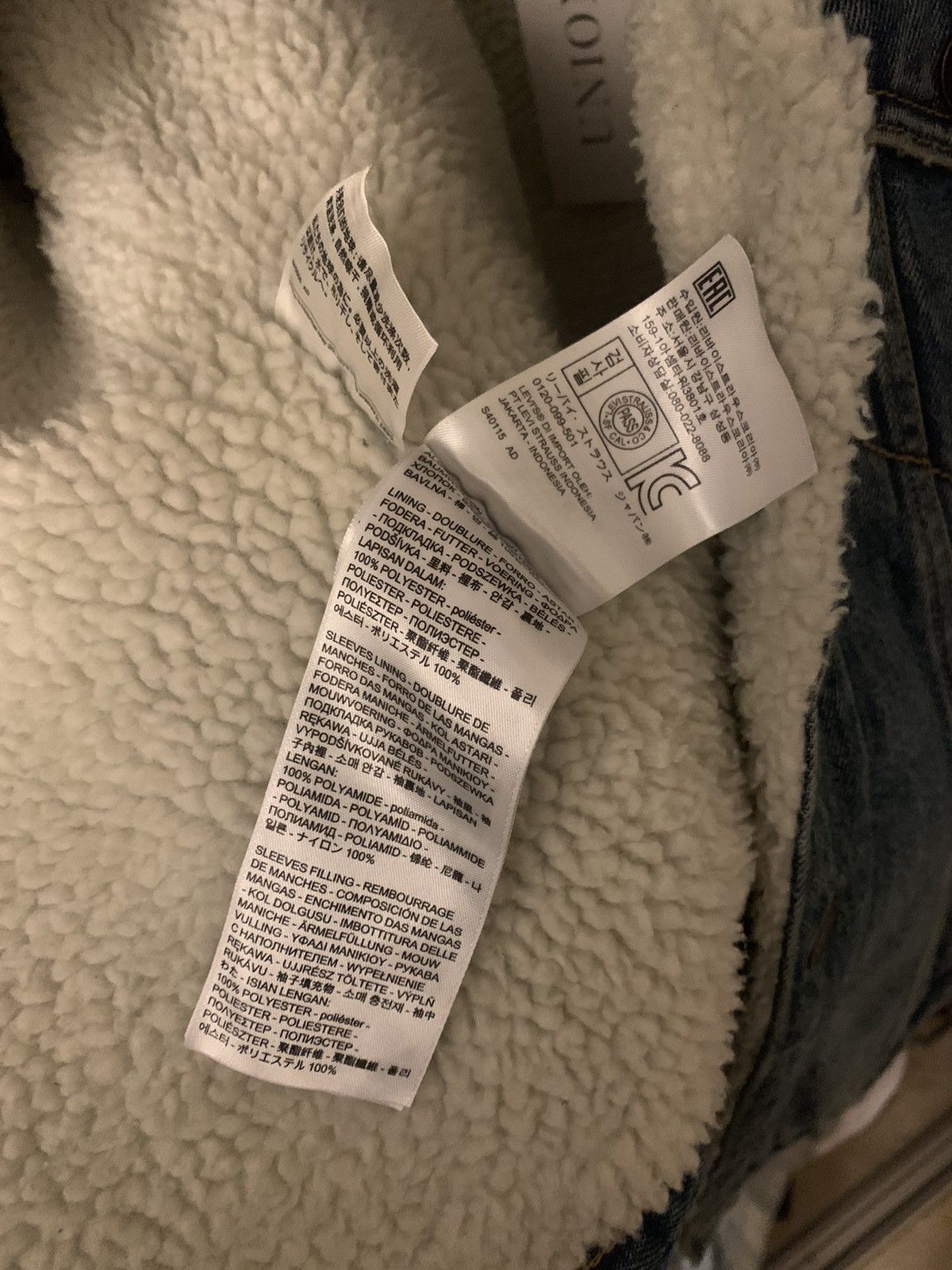 Rhude Rhude x Levi’s Denim Trucker Jacket Size US S / EU 44-46 / 1 - 9 Thumbnail