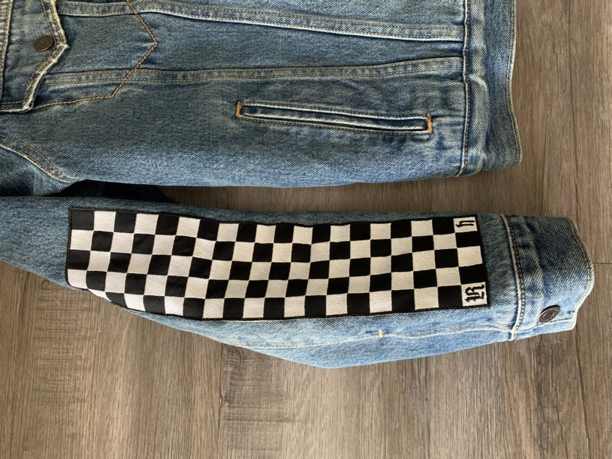 Rhude Rhude x Levi’s Denim Trucker Jacket Size US S / EU 44-46 / 1 - 4 Thumbnail