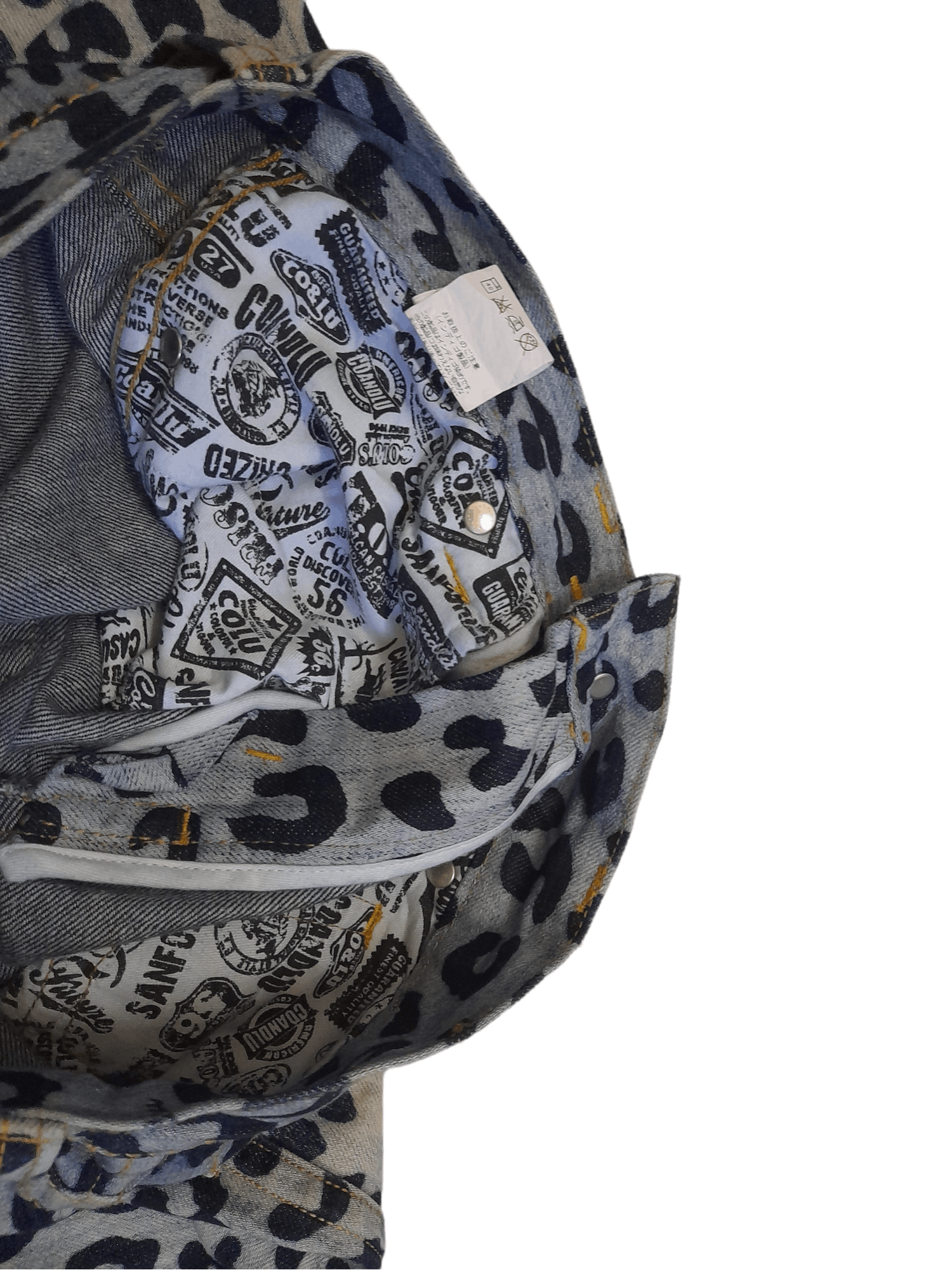 Japanese Brand Co & Lu Leopard Denim Japan Hysteric Style (E298) W28 Size US 28 / EU 44 - 8 Thumbnail