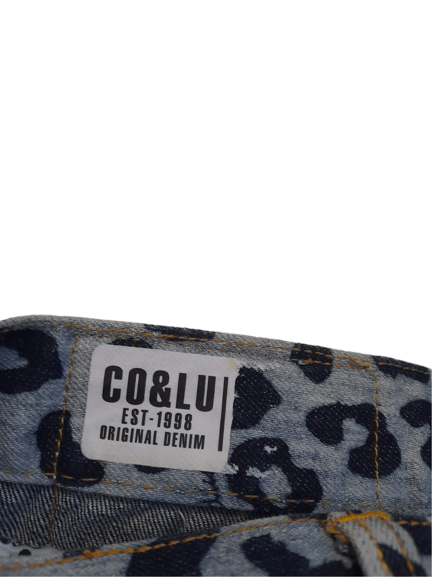 Japanese Brand Co & Lu Leopard Denim Japan Hysteric Style (E298) W28 Size US 28 / EU 44 - 4 Thumbnail