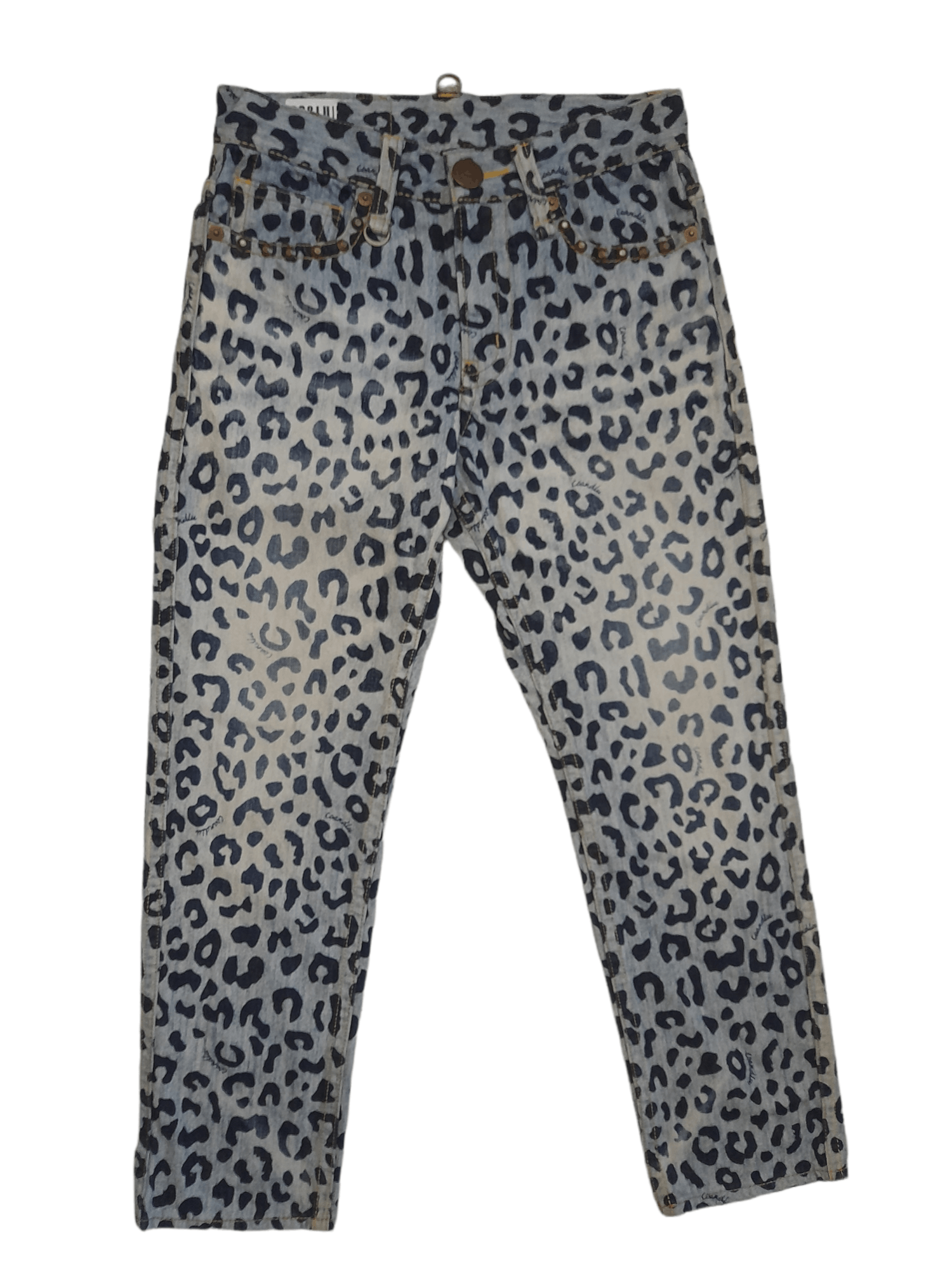 Japanese Brand Co & Lu Leopard Denim Japan Hysteric Style (E298) W28 Size US 28 / EU 44 - 1 Thumbnail