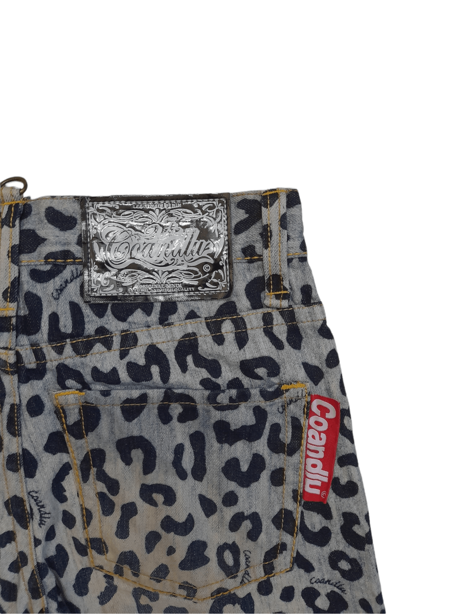 Japanese Brand Co & Lu Leopard Denim Japan Hysteric Style (E298) W28 Size US 28 / EU 44 - 7 Thumbnail