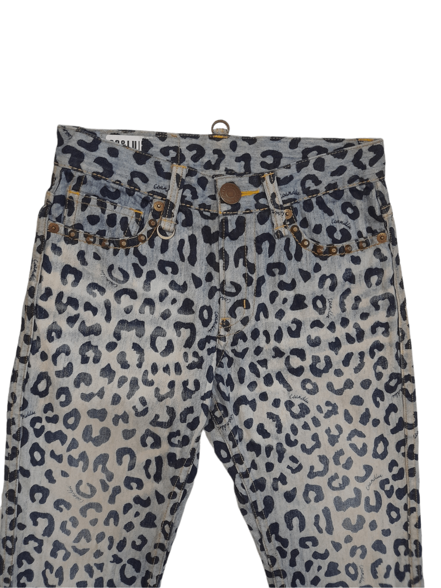 Japanese Brand Co & Lu Leopard Denim Japan Hysteric Style (E298) W28 Size US 28 / EU 44 - 2 Thumbnail