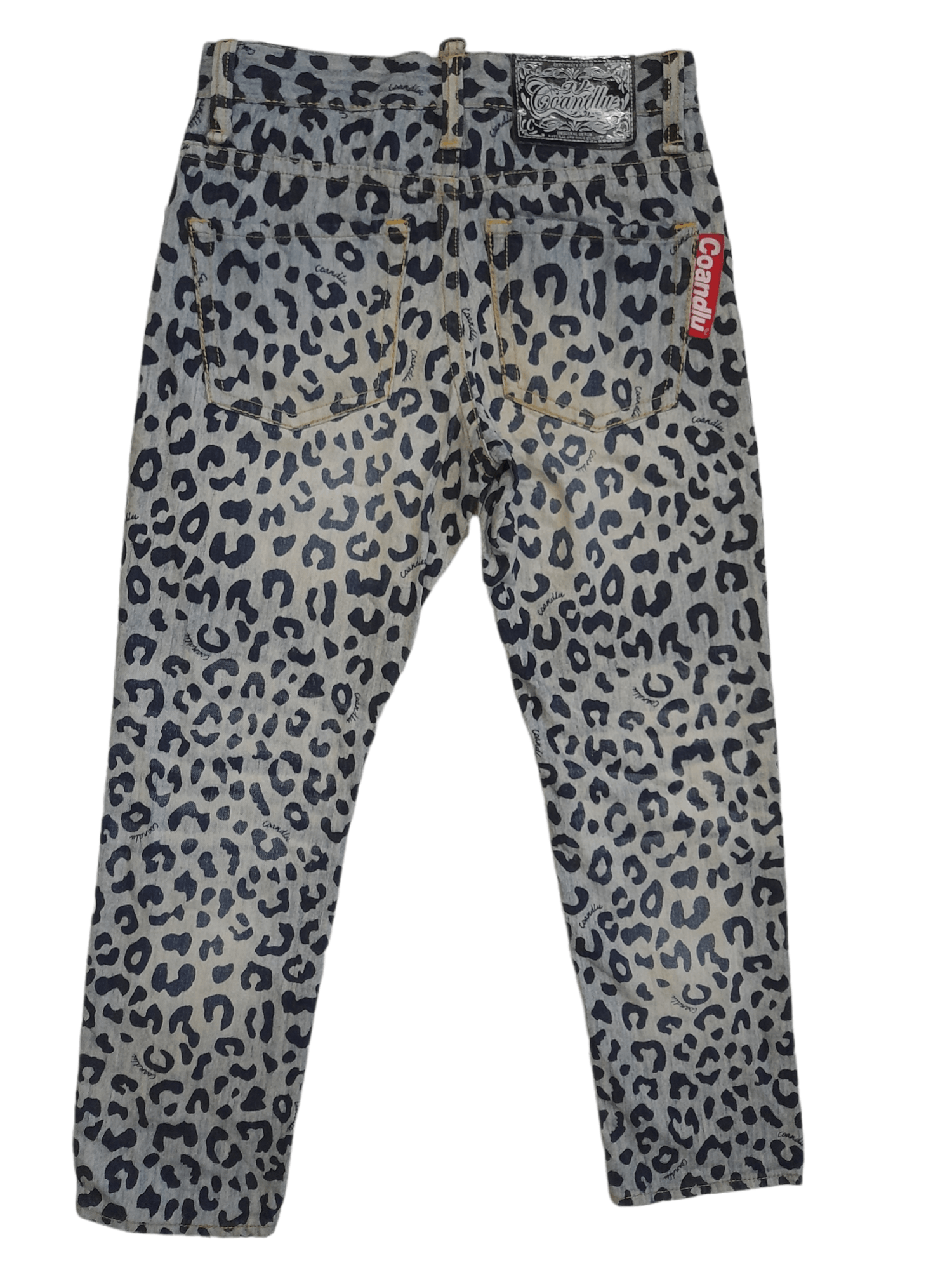 Japanese Brand Co & Lu Leopard Denim Japan Hysteric Style (E298) W28 Size US 28 / EU 44 - 5 Thumbnail