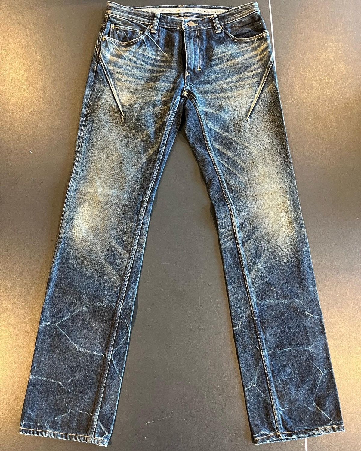 Number (N)ine Number Nine ss07 “about a boy” pain jeans | Grailed