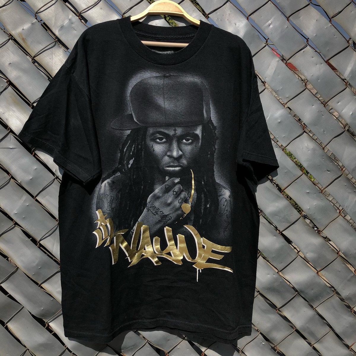 Lil Wayne × Rap Tees × Vintage LIL WAYNE BIG FACE 2012 WINTERLAND Size US L / EU 52-54 / 3 - 1 Thumbnail