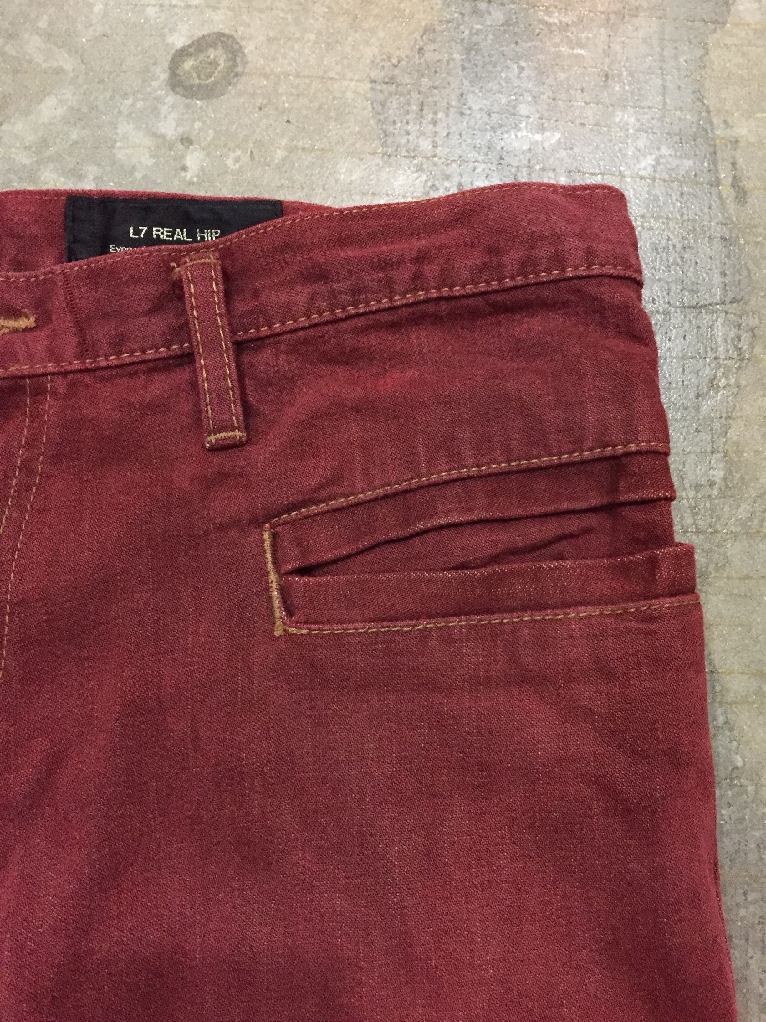 L7 Real Hip L 7 real hip 180 degree multi pocket flare crop pants Size US 32 / EU 48 - 5 Thumbnail
