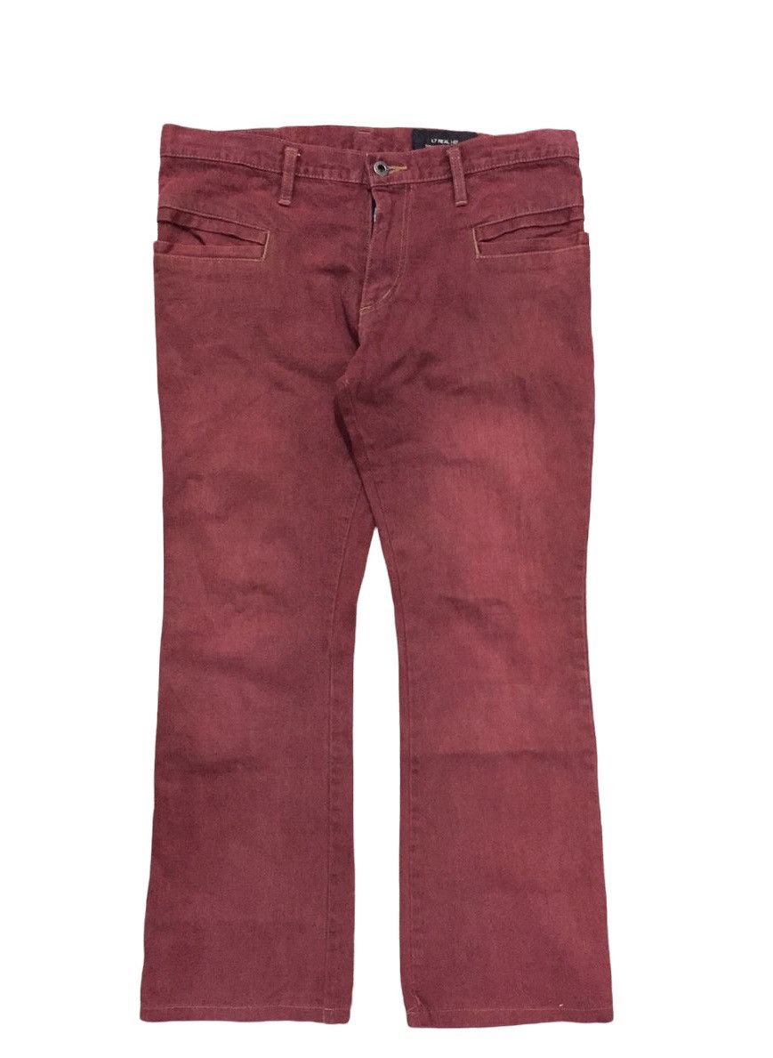 L7 Real Hip L 7 real hip 180 degree multi pocket flare crop pants Size US 32 / EU 48 - 1 Thumbnail