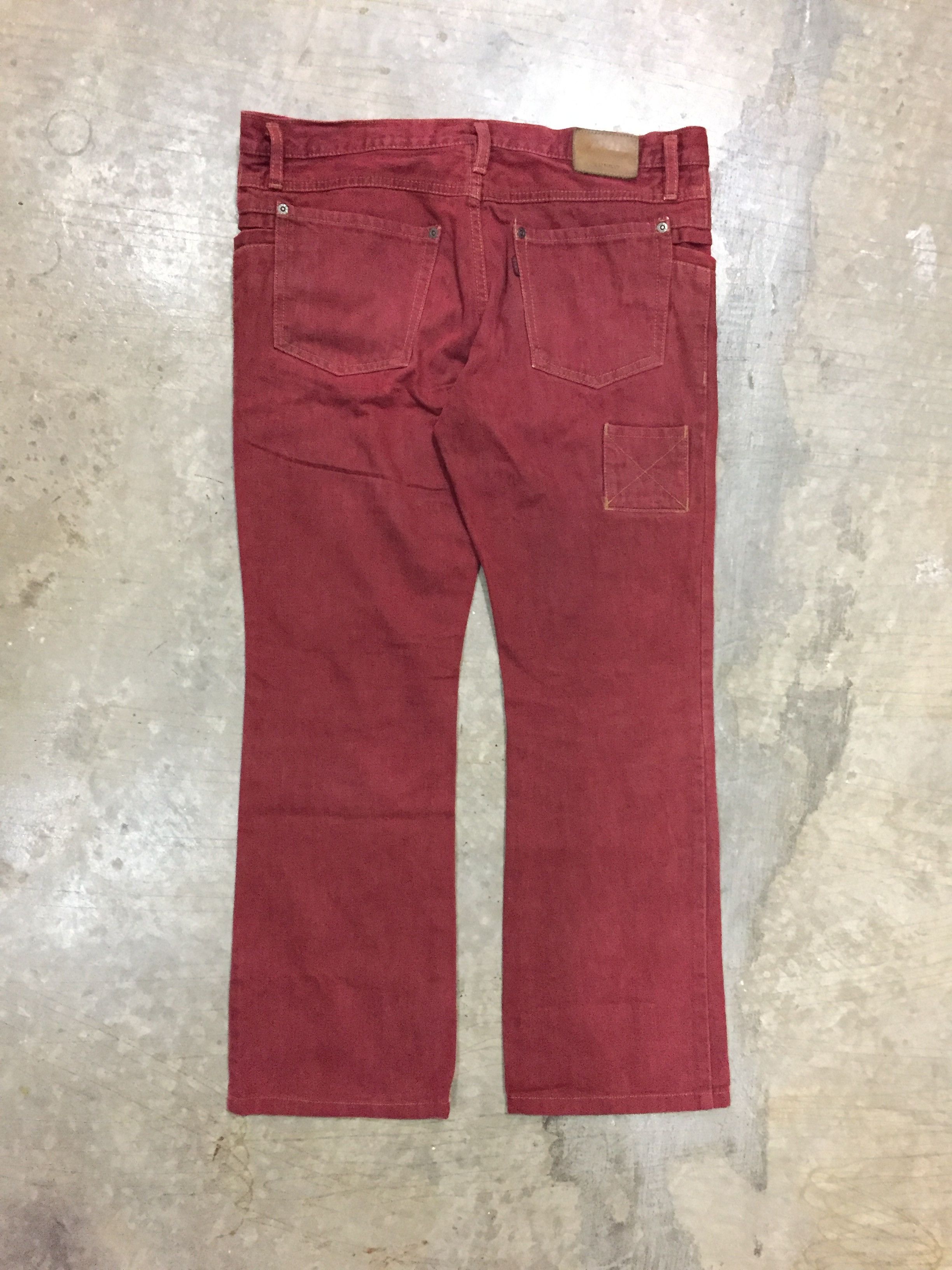 L7 Real Hip L 7 real hip 180 degree multi pocket flare crop pants Size US 32 / EU 48 - 7 Thumbnail