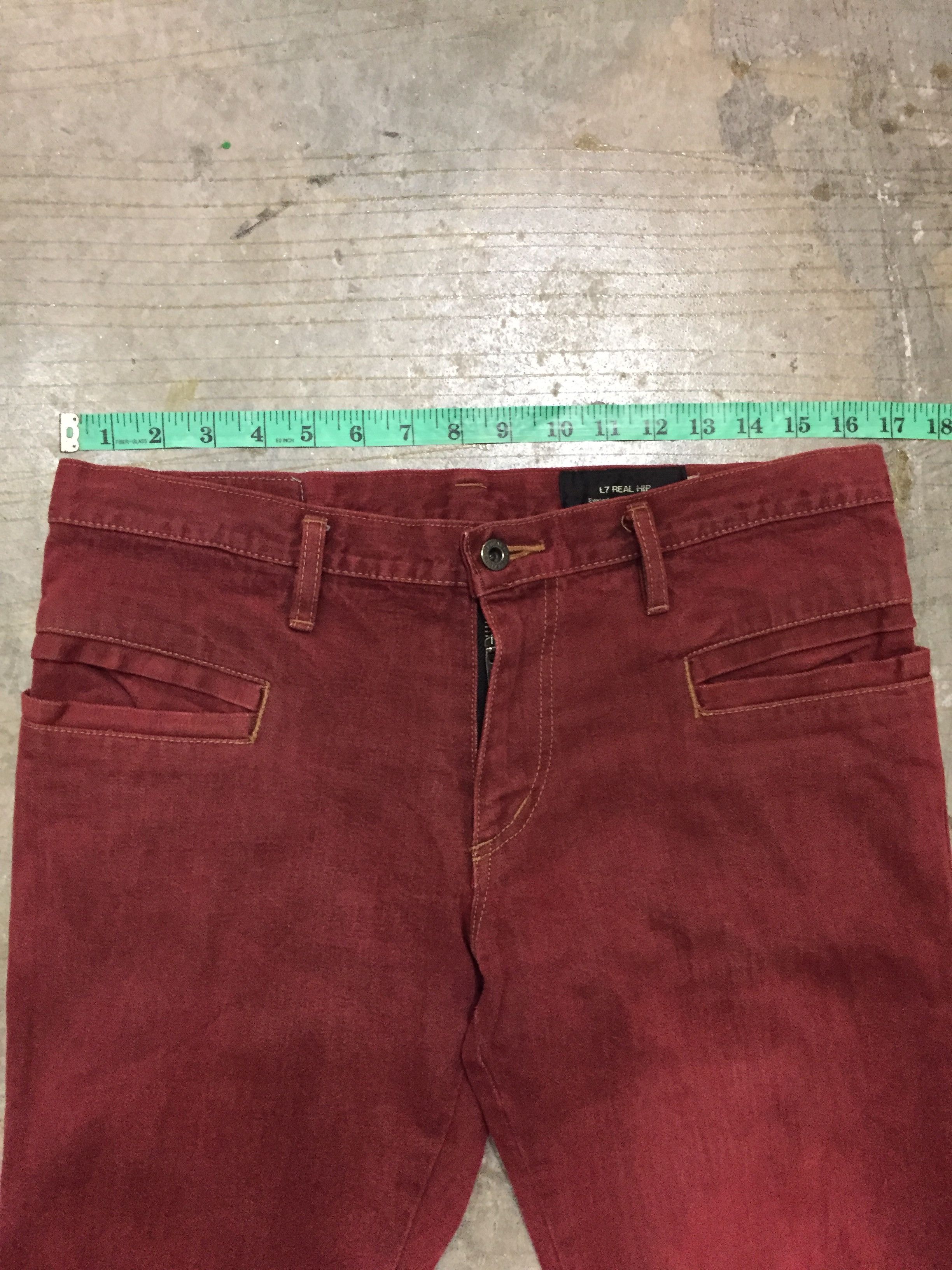L7 Real Hip L 7 real hip 180 degree multi pocket flare crop pants Size US 32 / EU 48 - 13 Thumbnail