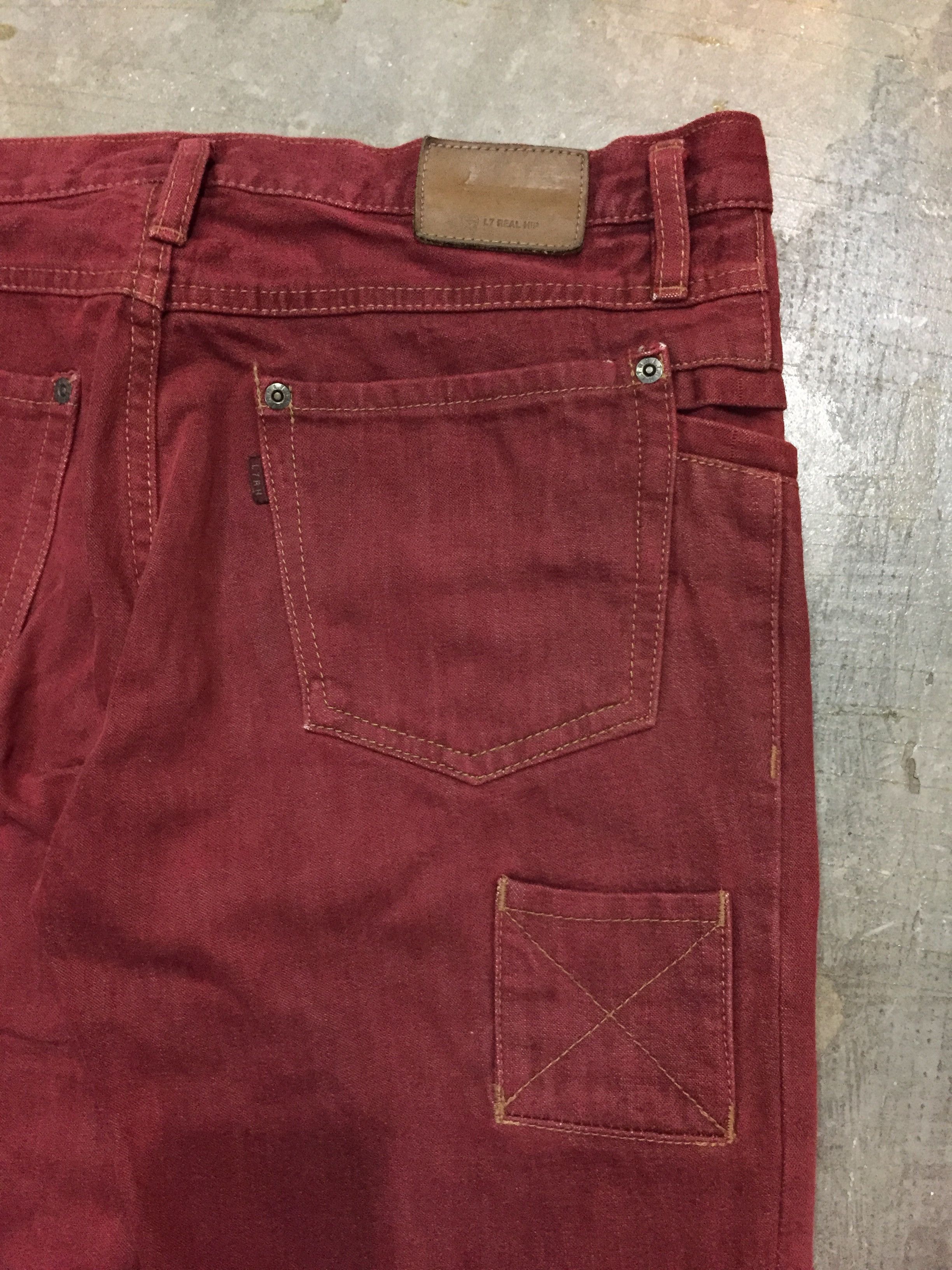 L7 Real Hip L 7 real hip 180 degree multi pocket flare crop pants Size US 32 / EU 48 - 9 Thumbnail