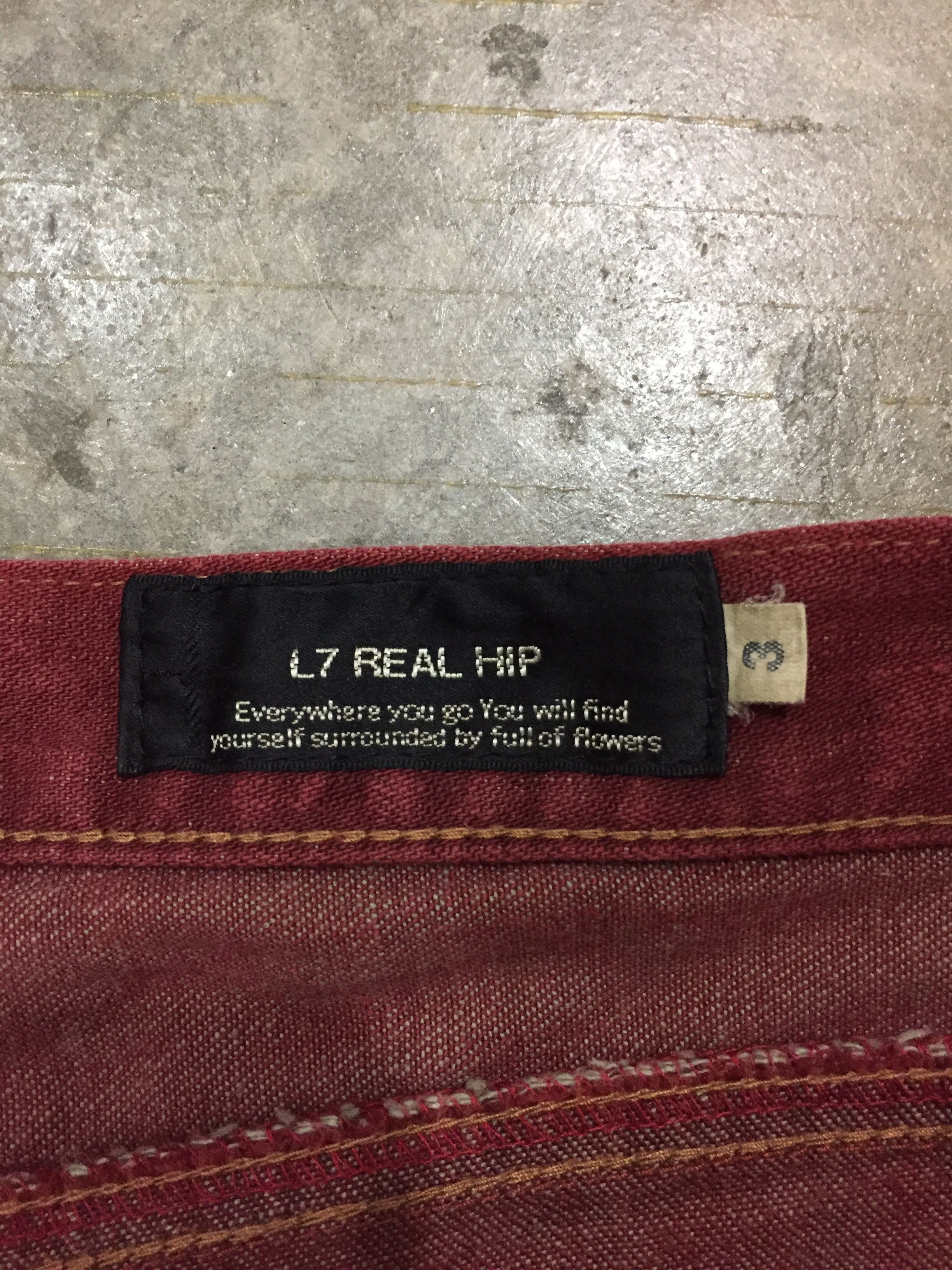 L7 Real Hip L 7 real hip 180 degree multi pocket flare crop pants Size US 32 / EU 48 - 11 Thumbnail