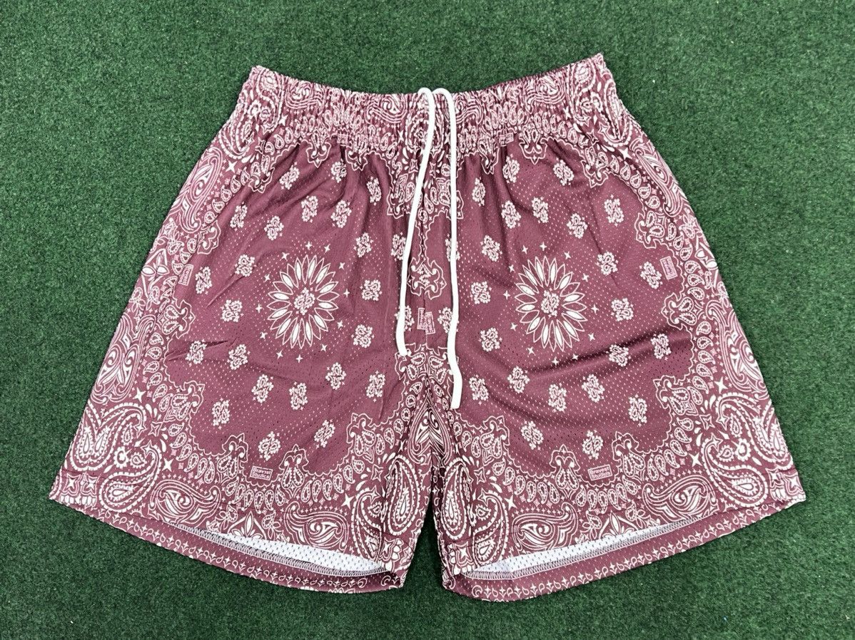 Bravest Studios 2024 lilac paisley shorts Men’s Size XXL