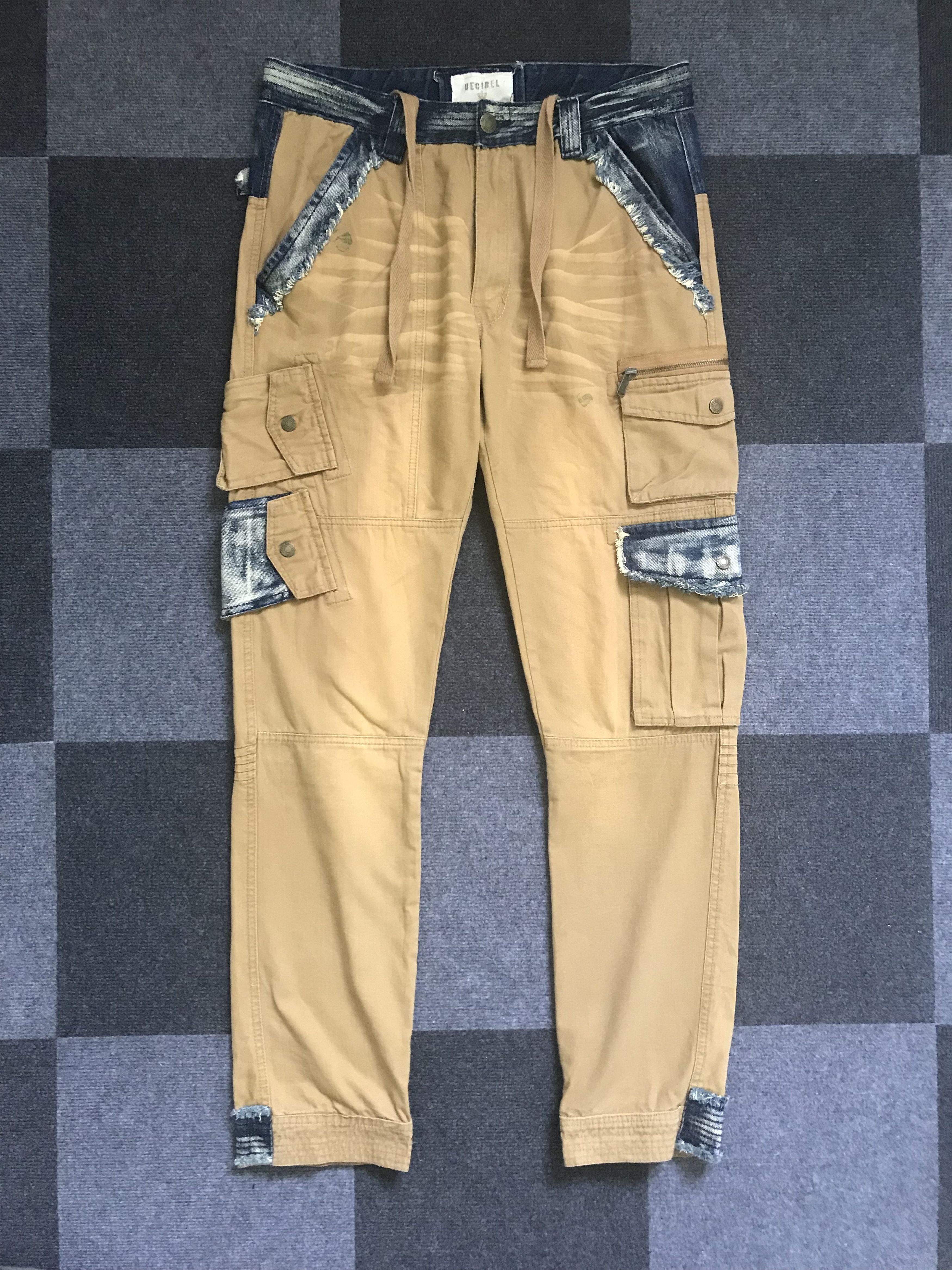 Japanese Brand CP163 DECIBEL Japan Hybrid Multipockets Tactical Pant Size US 33 - 1 Thumbnail
