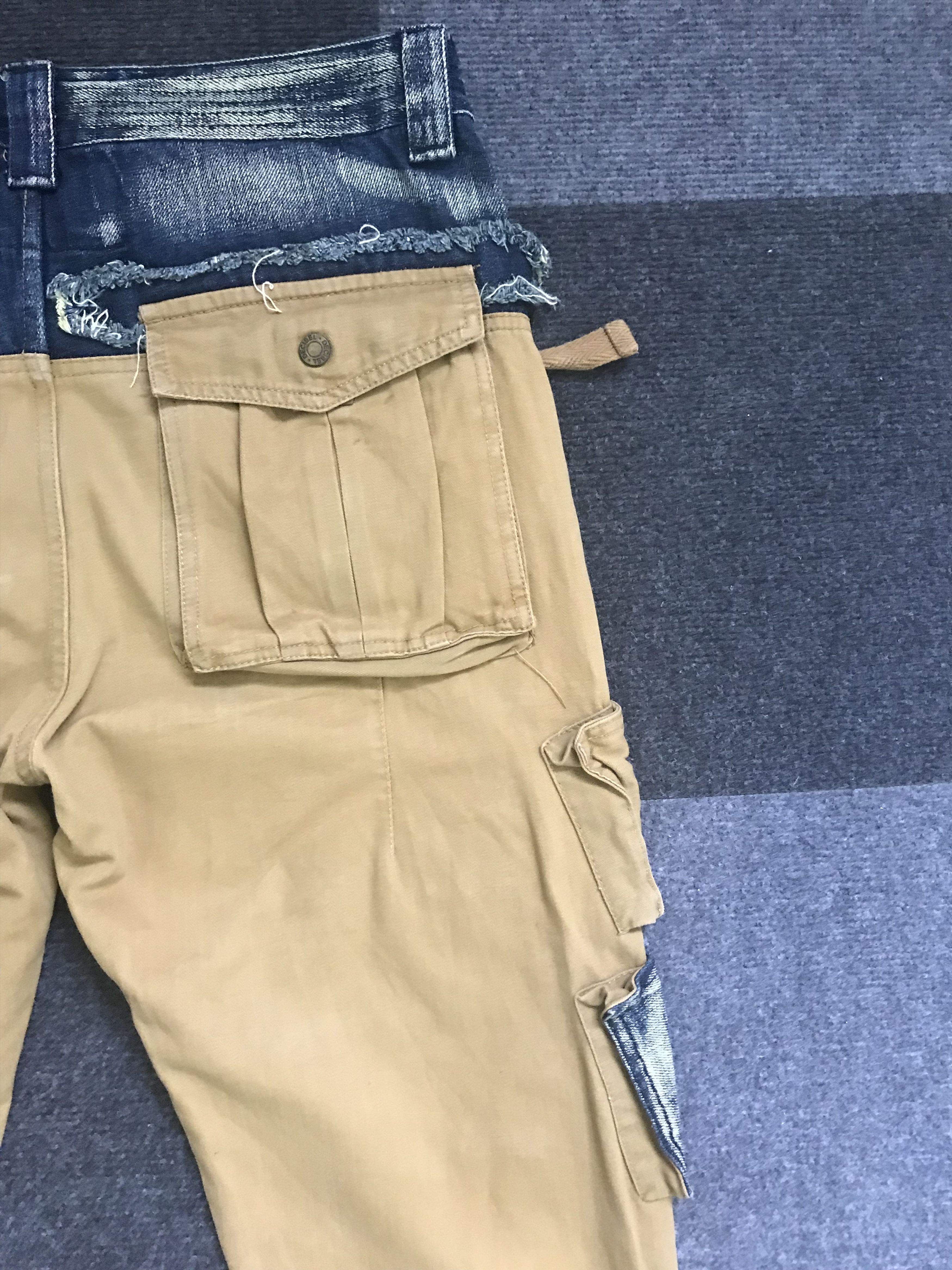 Japanese Brand CP163 DECIBEL Japan Hybrid Multipockets Tactical Pant Size US 33 - 14 Thumbnail