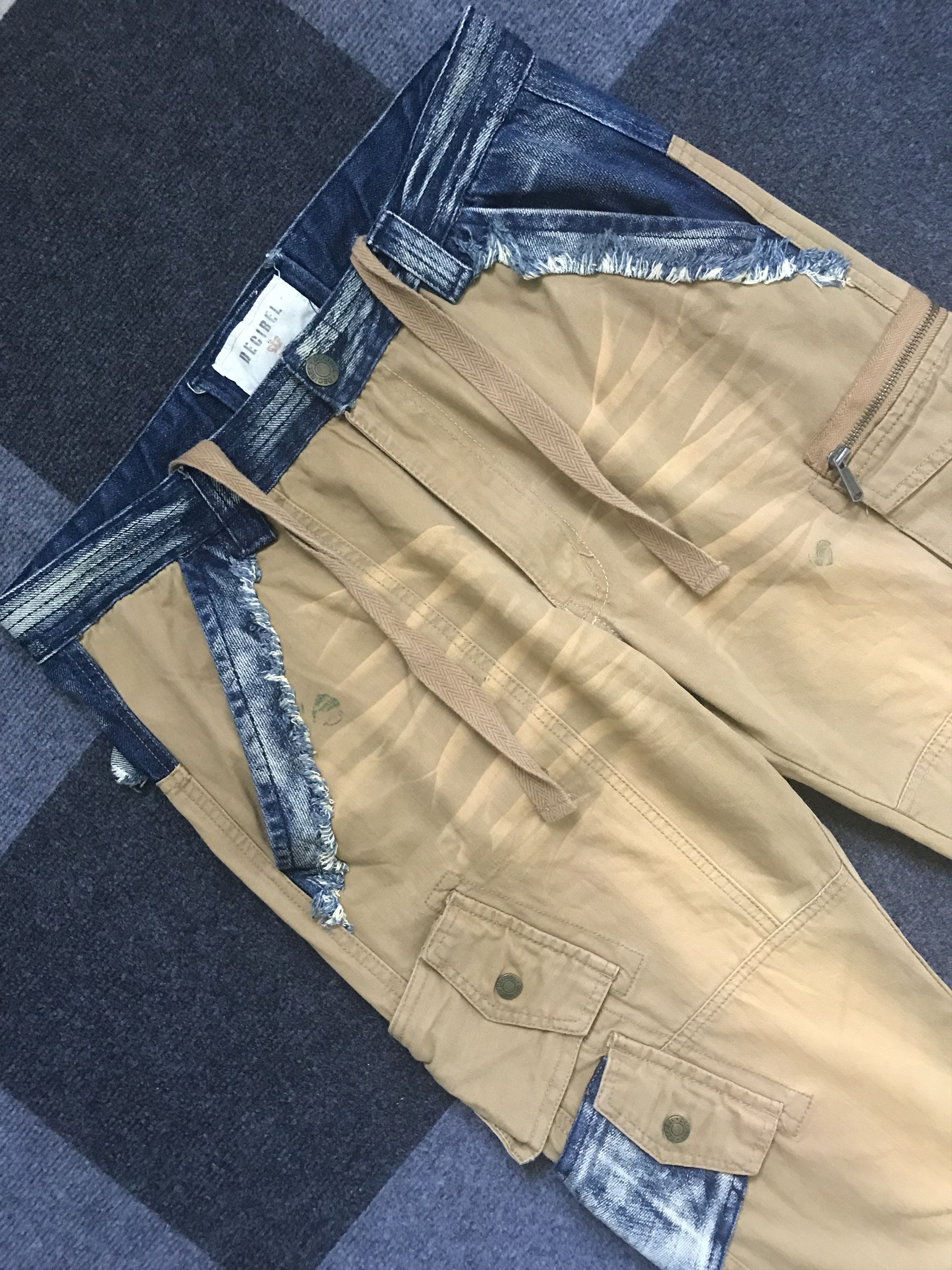 Japanese Brand CP163 DECIBEL Japan Hybrid Multipockets Tactical Pant Size US 33 - 2 Thumbnail