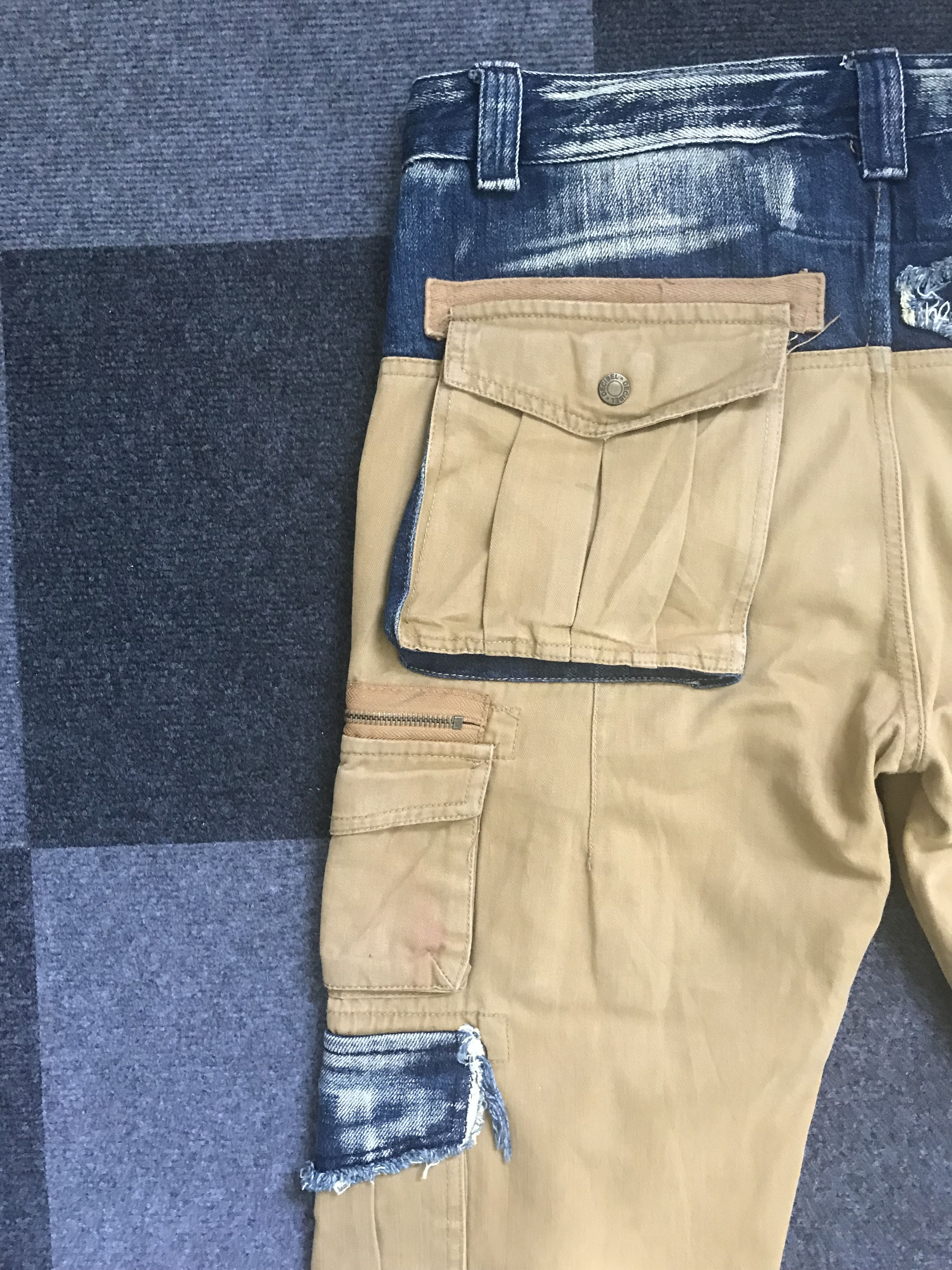 Japanese Brand CP163 DECIBEL Japan Hybrid Multipockets Tactical Pant Size US 33 - 15 Thumbnail